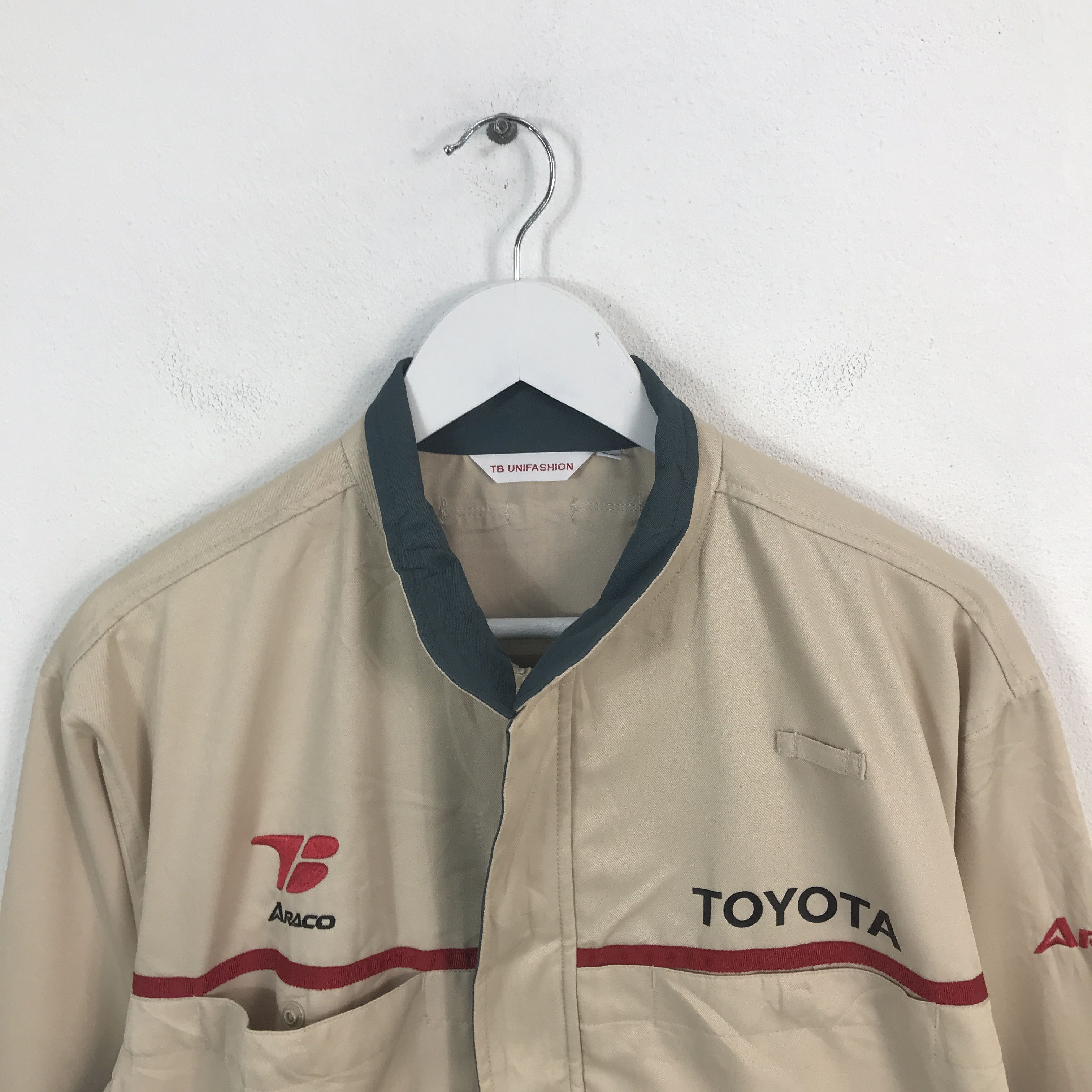 Other Rare TOYOTA racing Custom Worker Japan jacket Size US L / EU 52-54 / 3 - 3 Thumbnail
