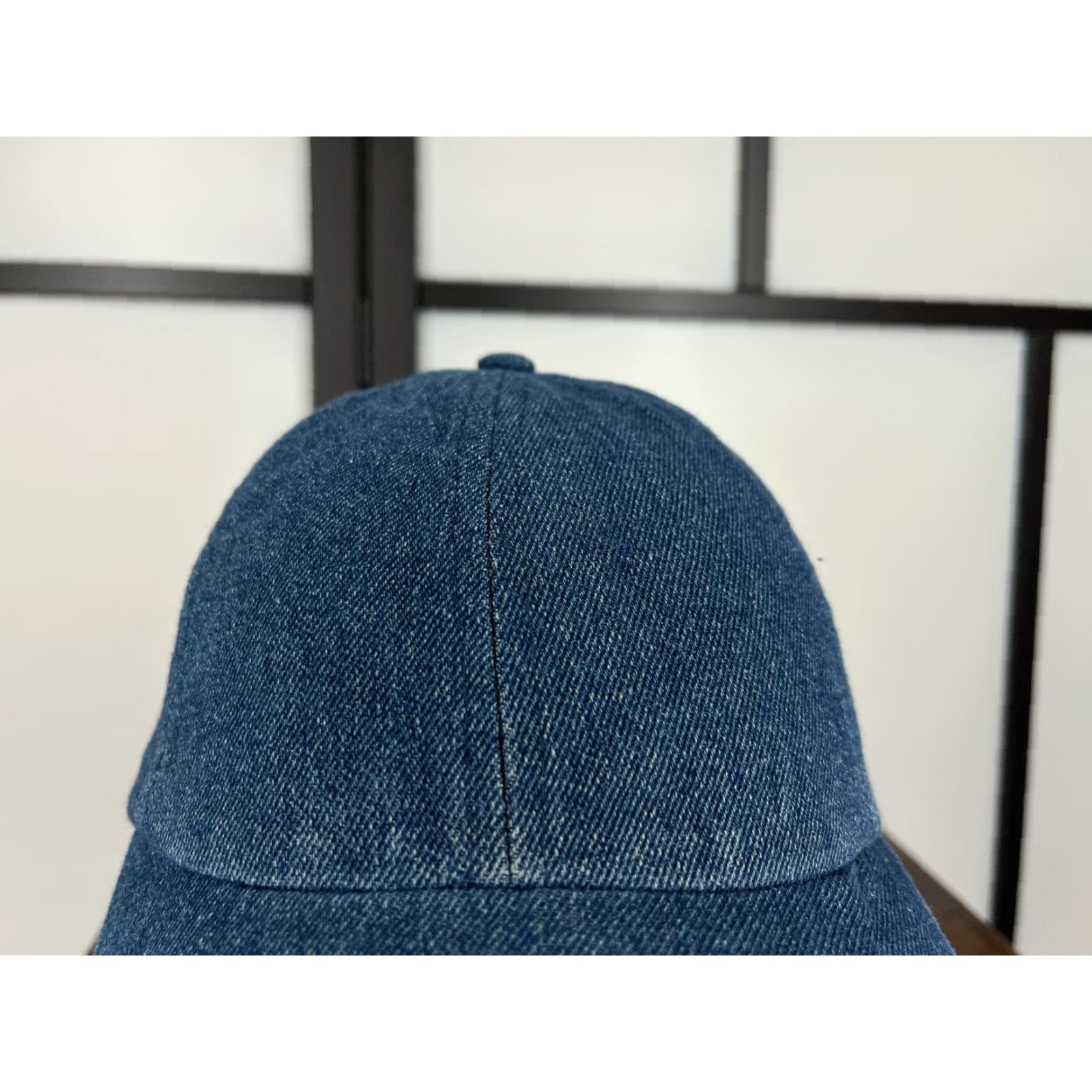 Vintage Blue Denim Look Adjustable Baseball Cap Unisex One Size Outdoor Activewear Size ONE SIZE - 2 Thumbnail