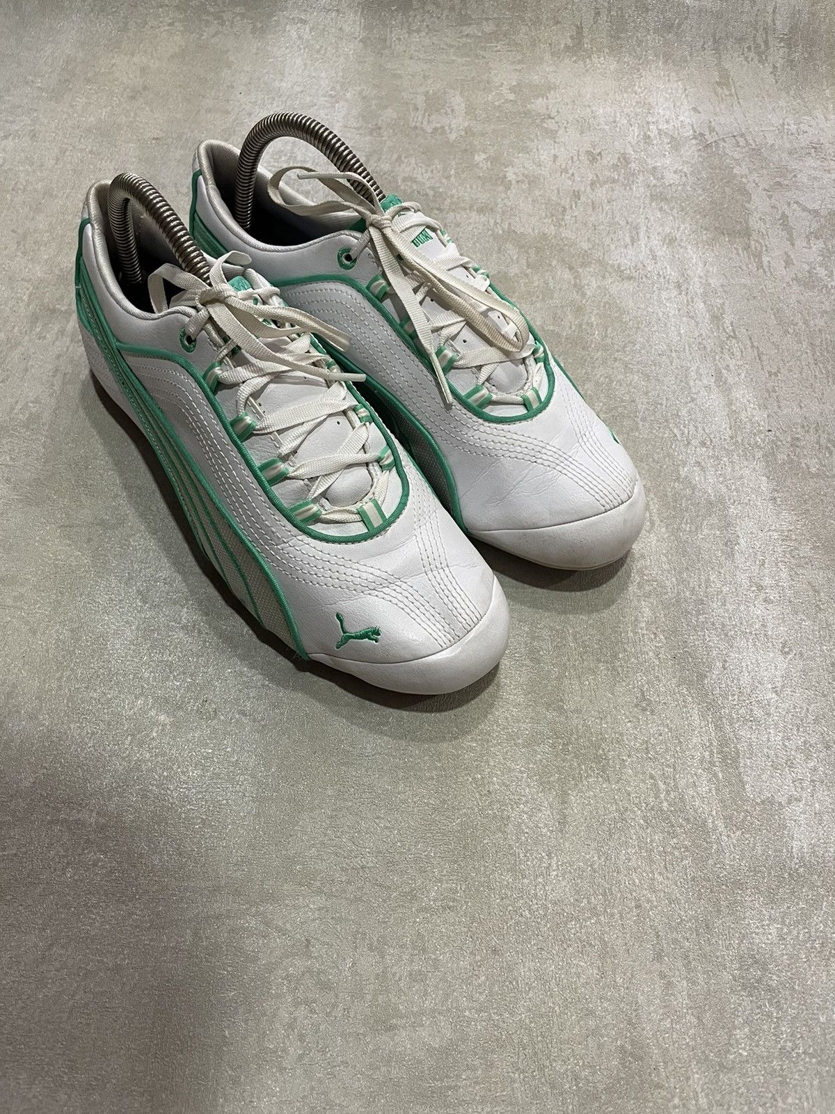 Puma × Vintage Puma Vintage Leather Sneakers Size US 8.5 / IT 38.5 - 5 Thumbnail