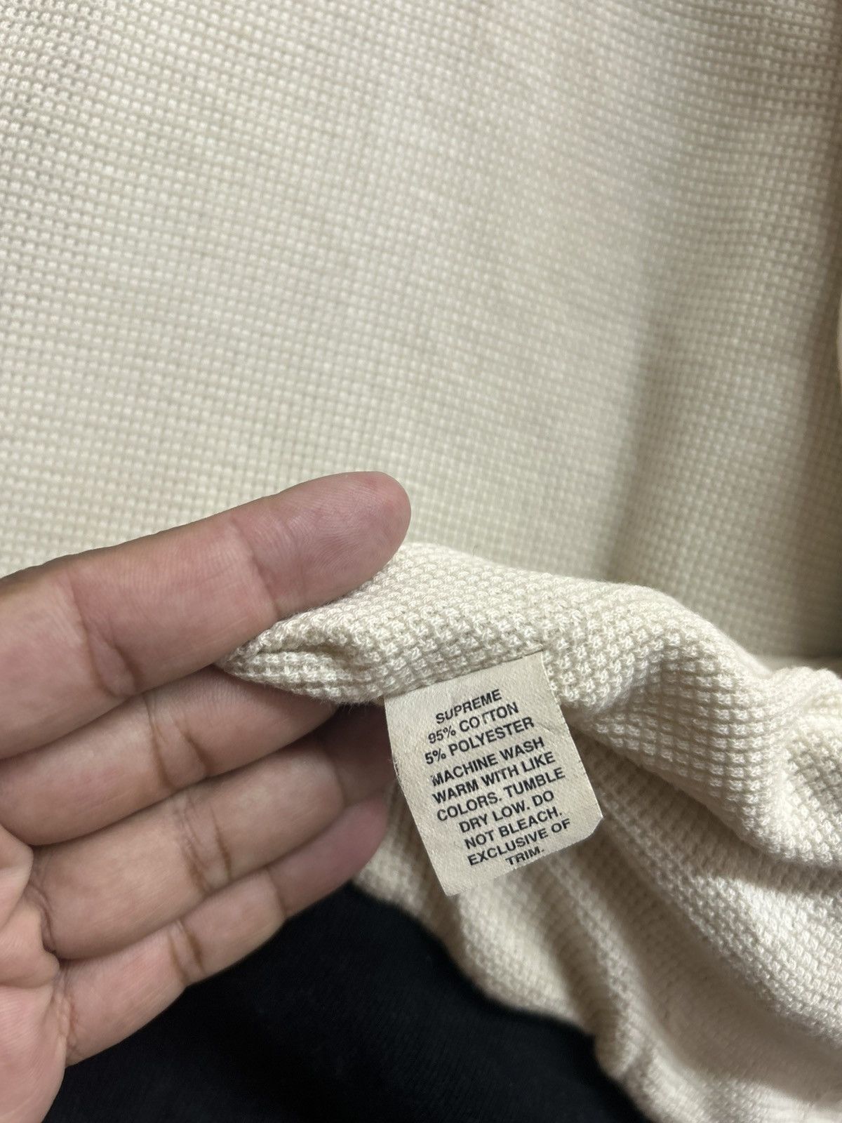 Supreme Supreme Arc Logo Thermal Zip Up heavy Sweatshirt/pullover Size US M / EU 48-50 / 2 - 9 Thumbnail