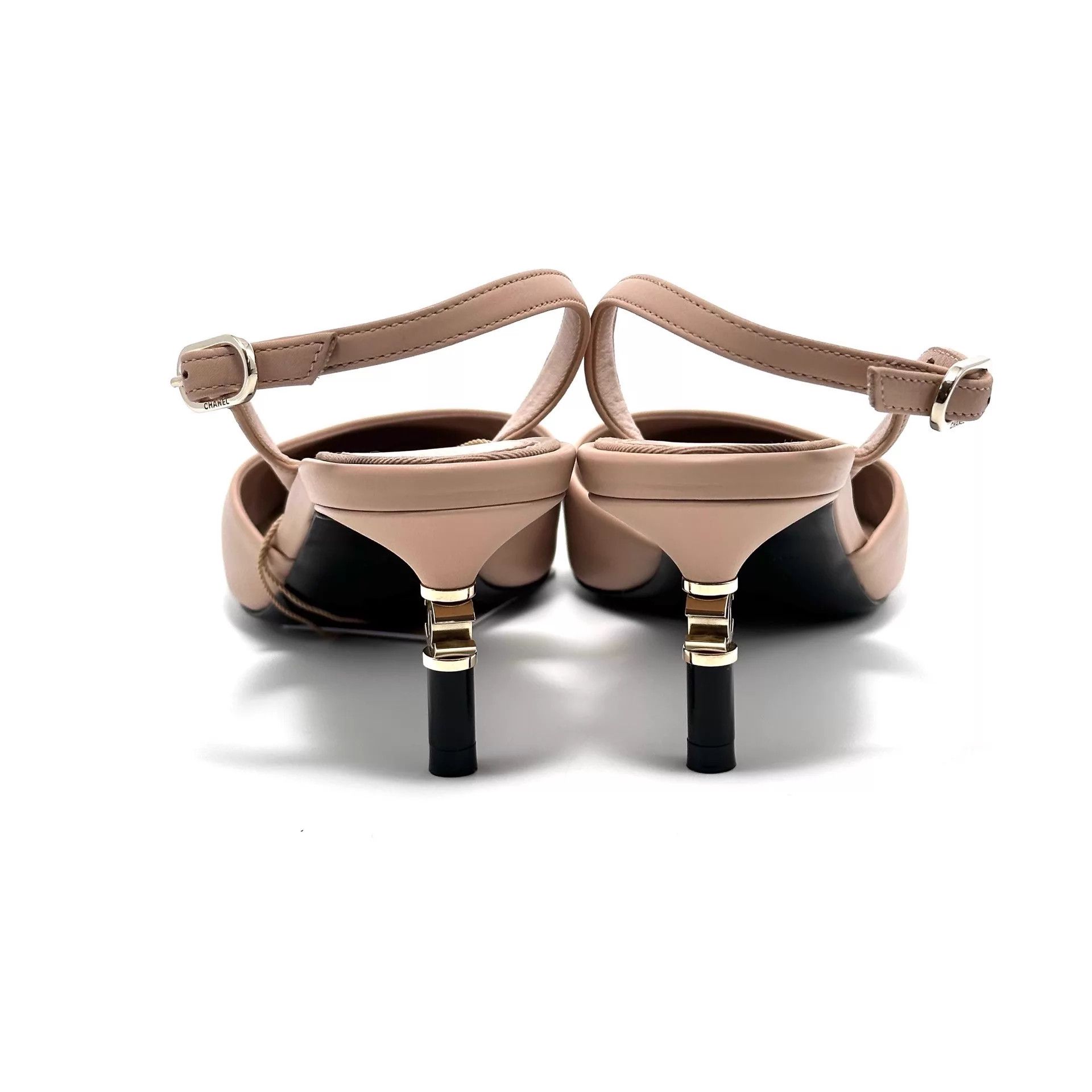 Chanel CHANEL Women's 36 Small High Heels 98 Size US 5.5 / IT 35.5 - 4 Thumbnail