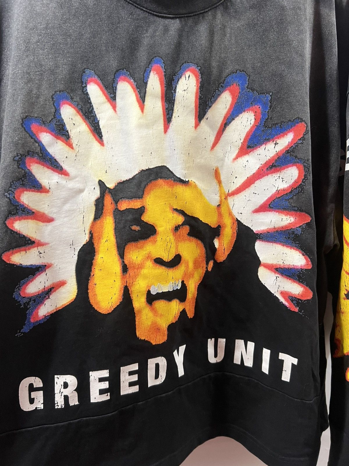 Other Greedy Unit Siempre Con Dios Long Sleeve Size US XL / EU 56 / 4 - 2 Thumbnail