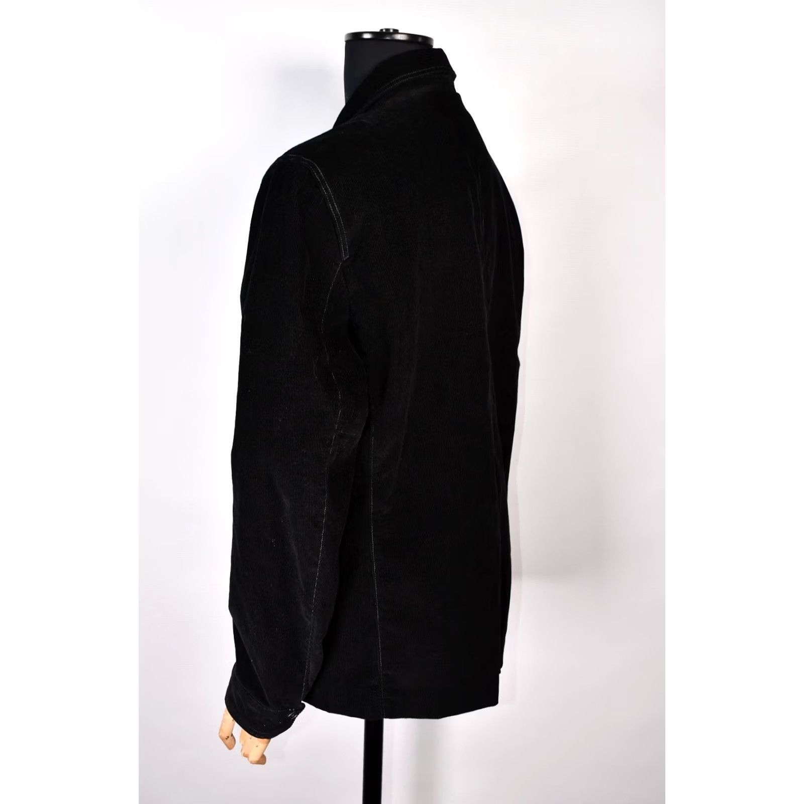 John Varvatos John Varvatos USA Men's Field Corduroy Chore Jacket 2XL Black Cotton Regular Jacket Mens Size US XXL / EU 58 / 5 - 5 Thumbnail