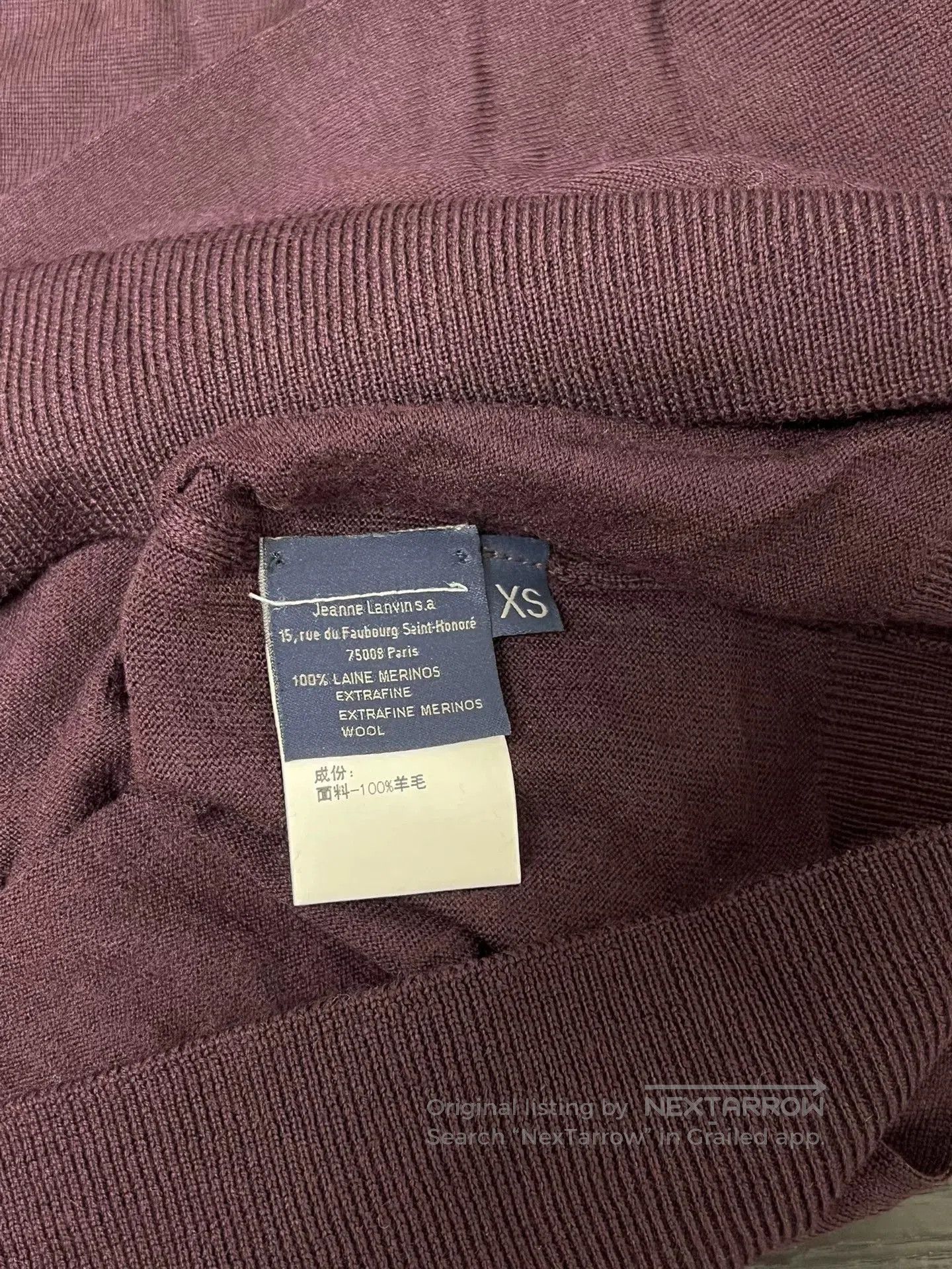 Lanvin Lanvin Pure Wool V. Size US XS / EU 42 / 0 - 5 Thumbnail