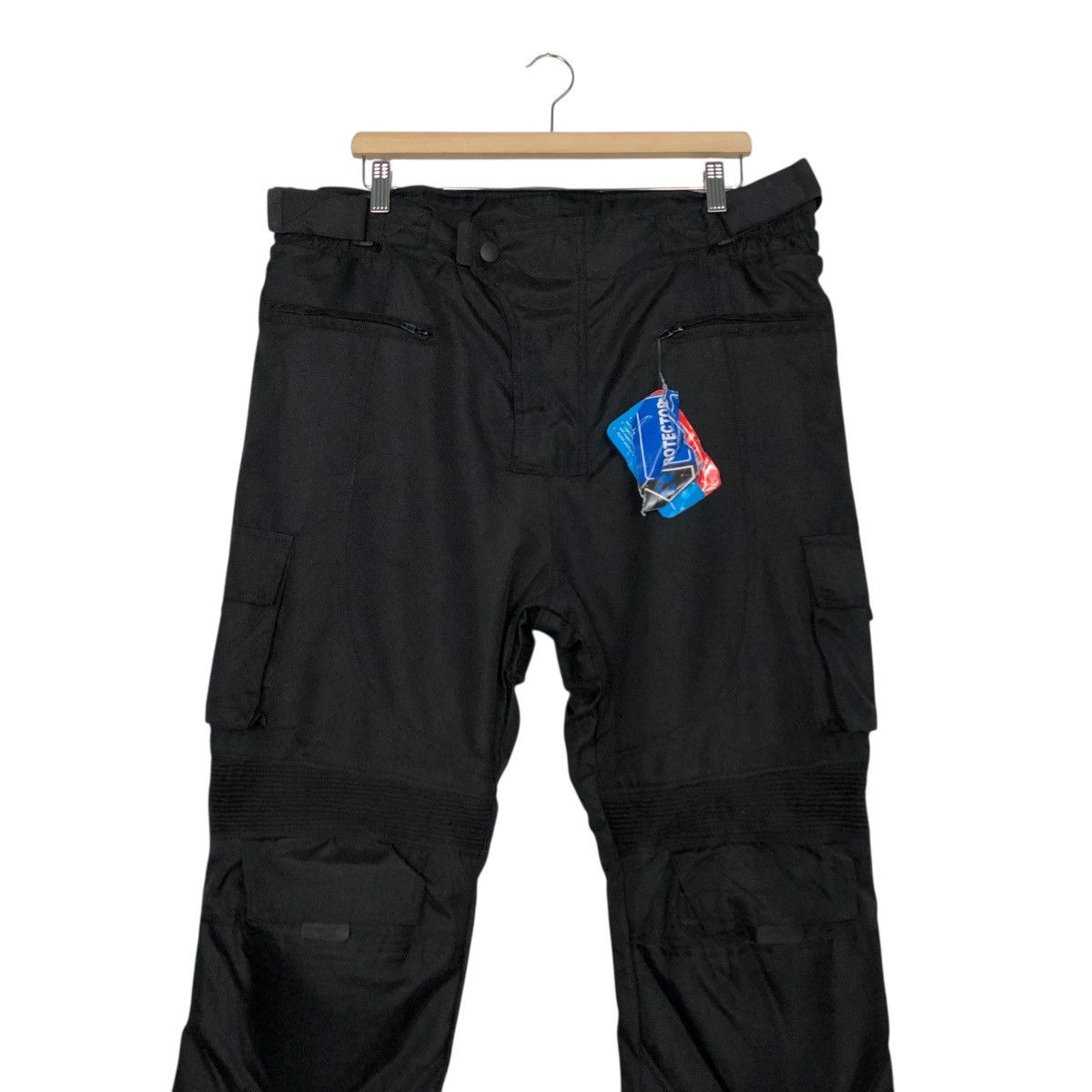 Japanese Brand 🔥RICH BLACK CARGO PANTS BONDAGE DEISGN CORDURA ISSEY MIYAKE Size US 38 / EU 54 - 6 Thumbnail