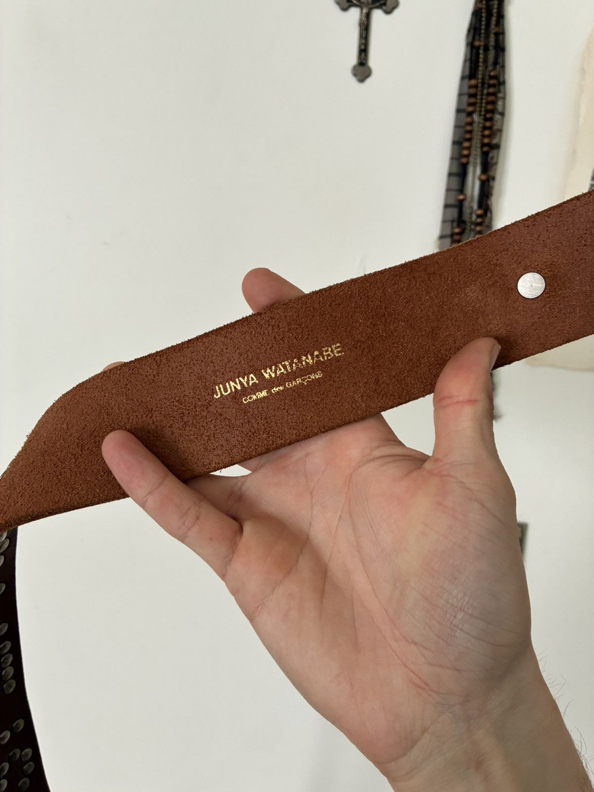 Junya Watanabe Junya Watanabe SS02 "Love is Powerful" Belt Size 28 - 6 Thumbnail