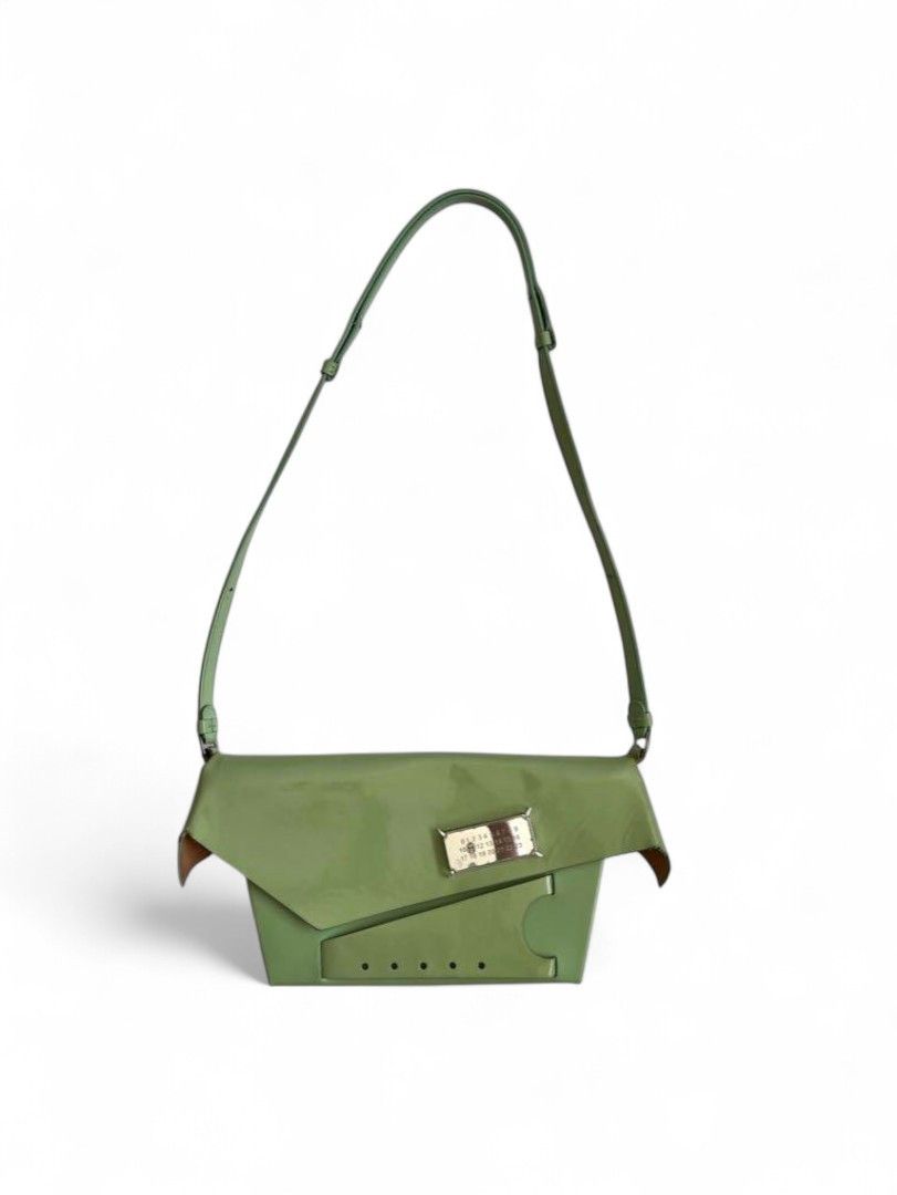 Maison Margiela Maison Martin Margiela - Galliano Snatched Handbag Olive Size ONE SIZE - 1 Thumbnail