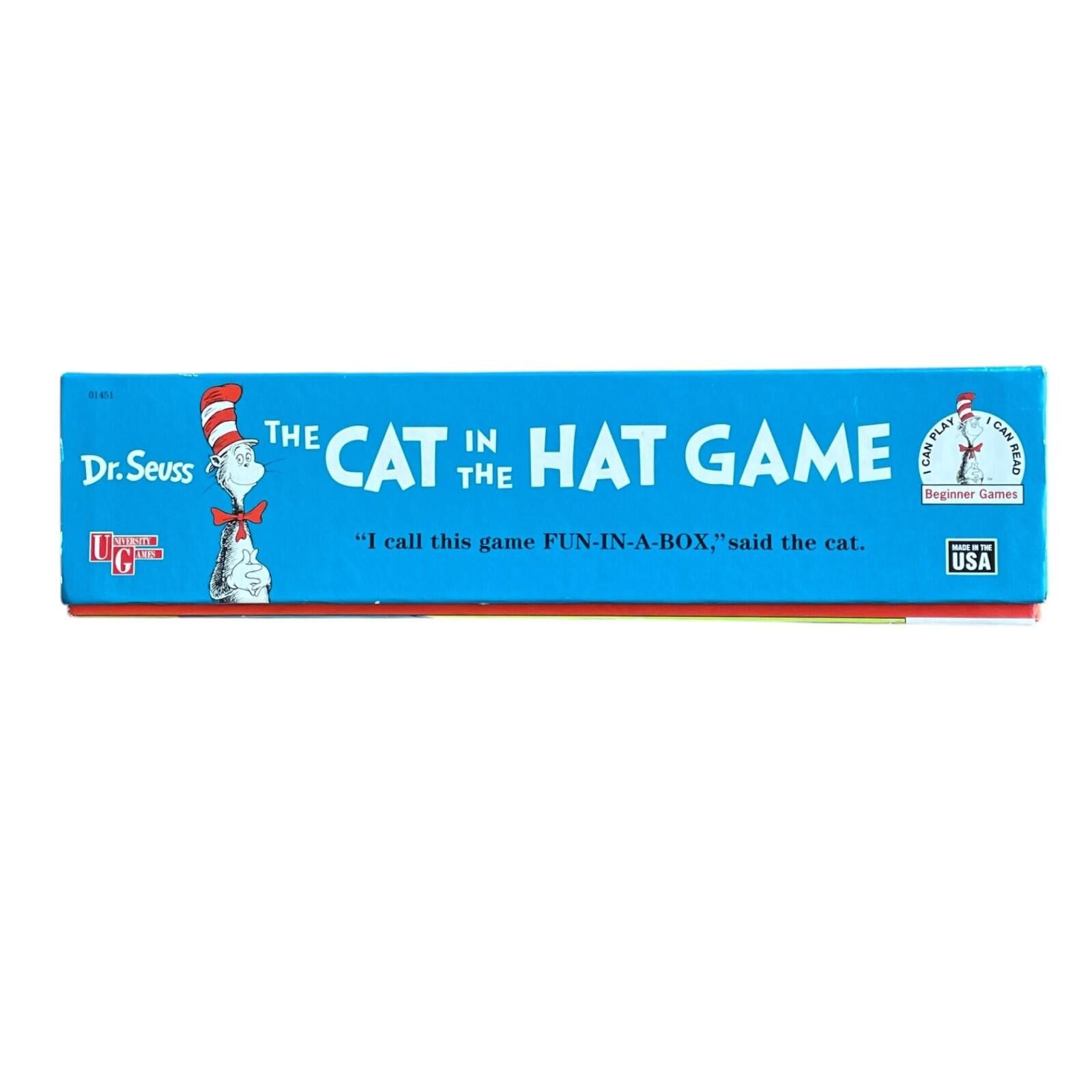 Other 1996 Cat in the Hat Board Game Dr Seuss 100% Complete CLEAN! Size ONE SIZE - 6 Thumbnail