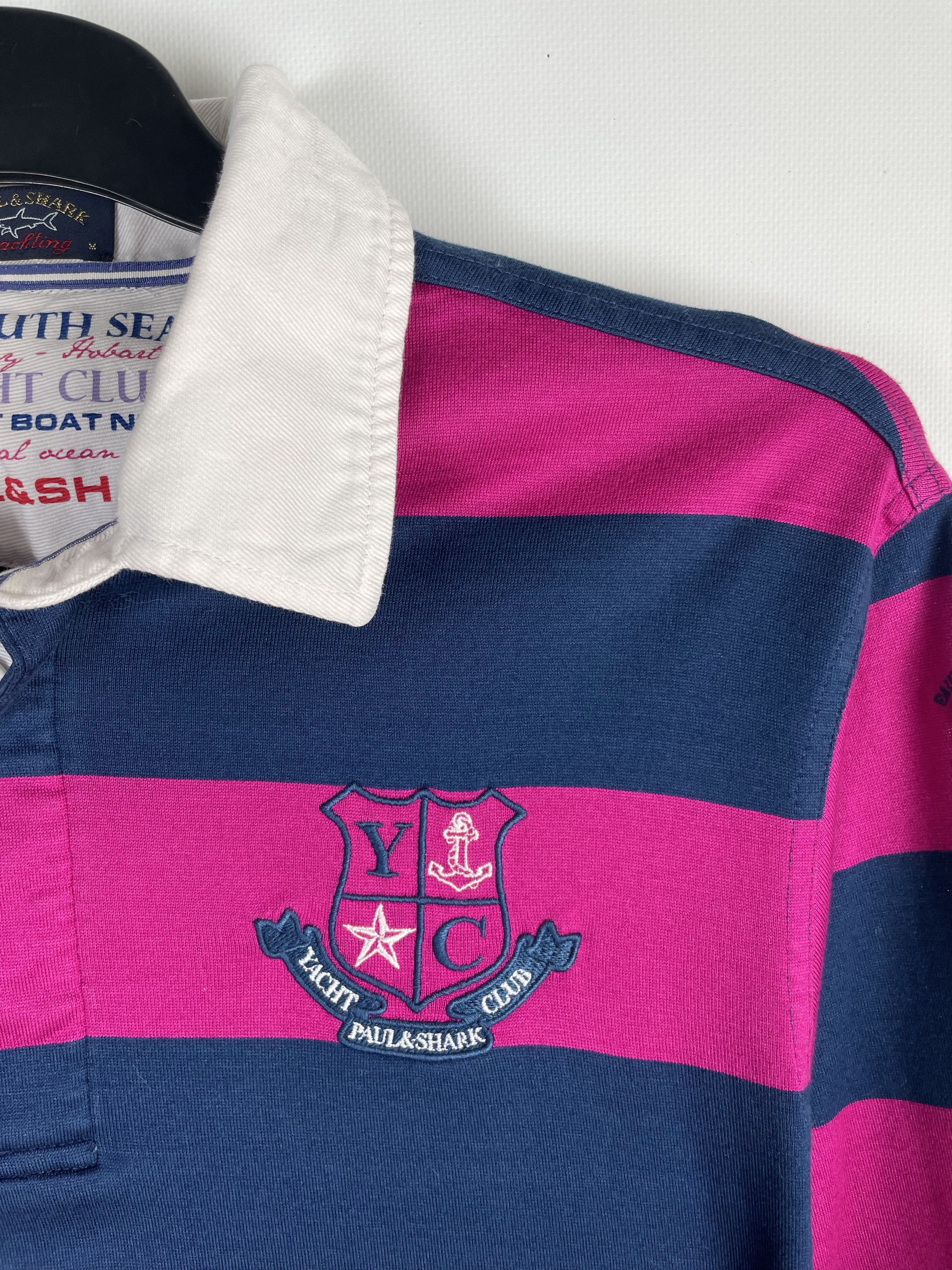 Paul & Shark Vintage Paul & Shark Rugby Long Sleeve Polo Shirt Size US M / EU 48-50 / 2 - 5 Thumbnail