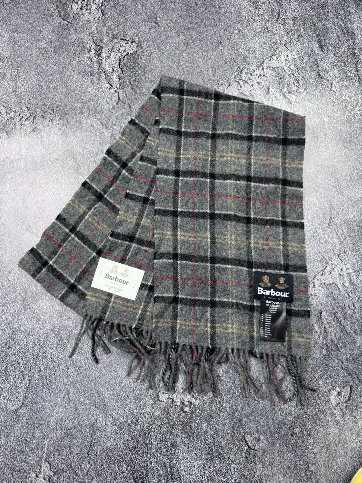 Barbour Barbour Tartan Lambswool Scarf — New with Tags Size ONE SIZE - 1 Thumbnail