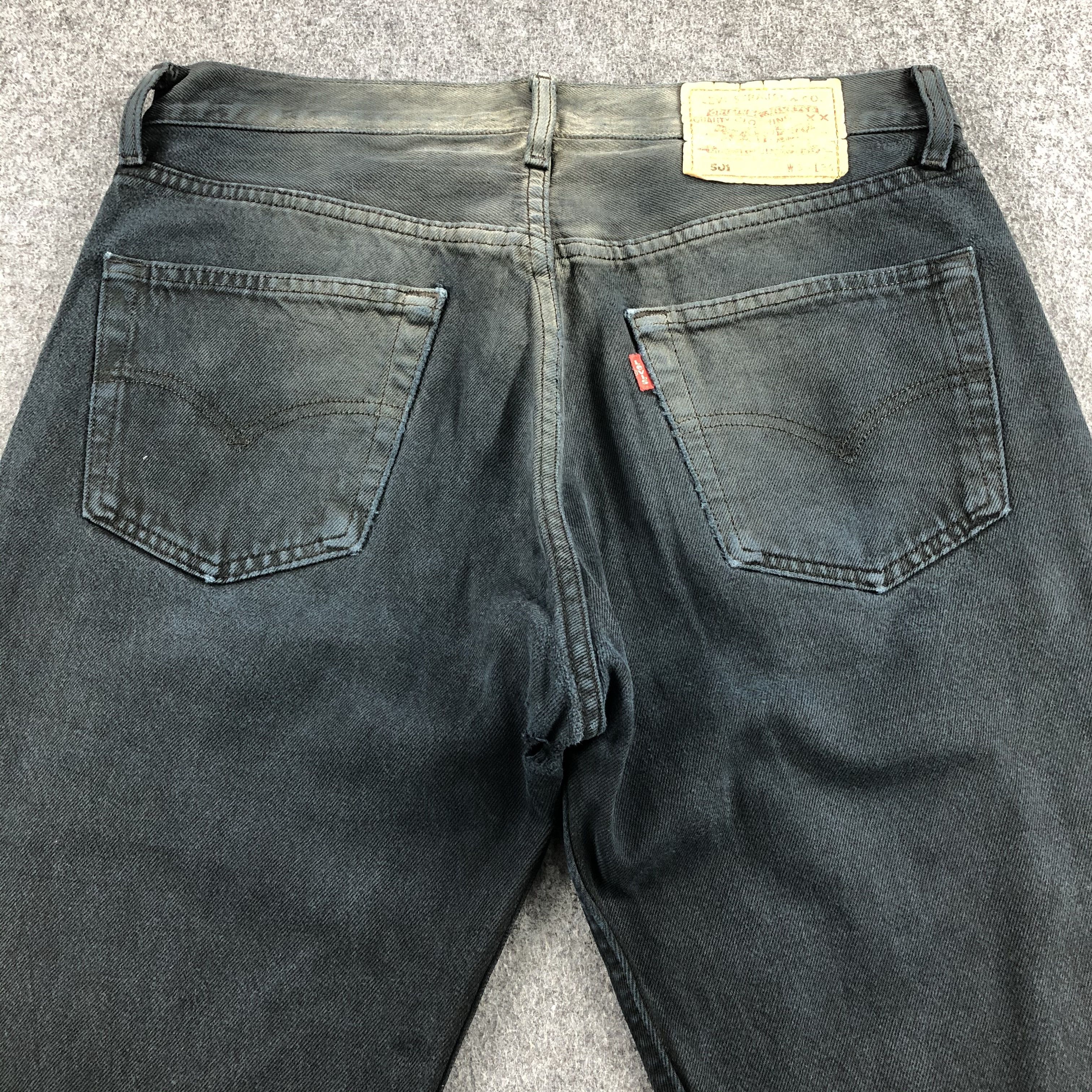 Levi's Vintage 90s Levis 501 Earth Tone Jeans-J1469 Size US 33 - 4 Thumbnail