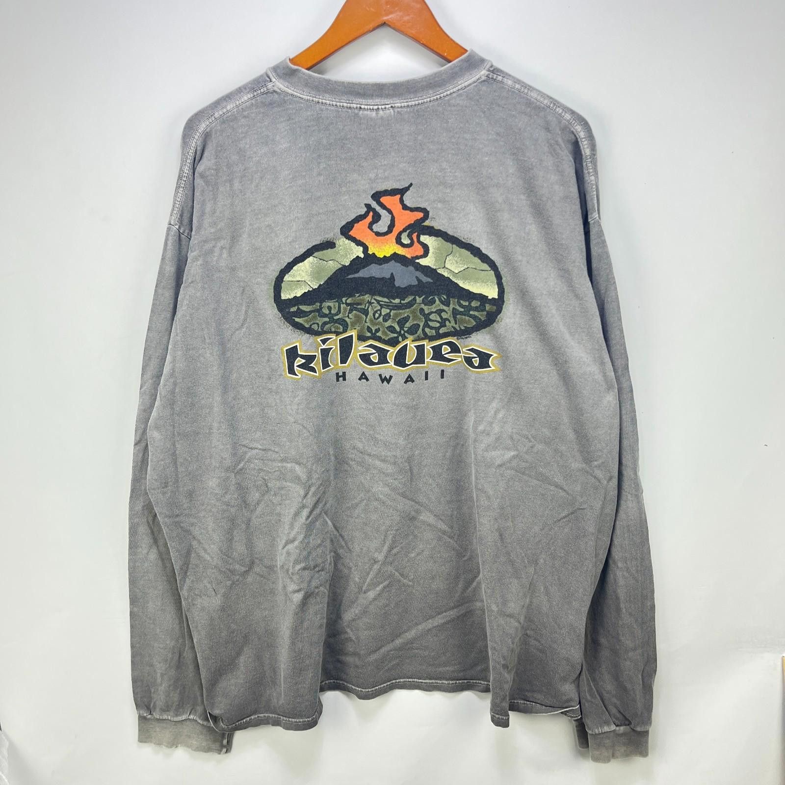 Vintage Vintage Hawaii Volcano Surf Sun Faded Long Sleeve Shirt 2XL Size US XXL / EU 58 / 5 - 1 Thumbnail