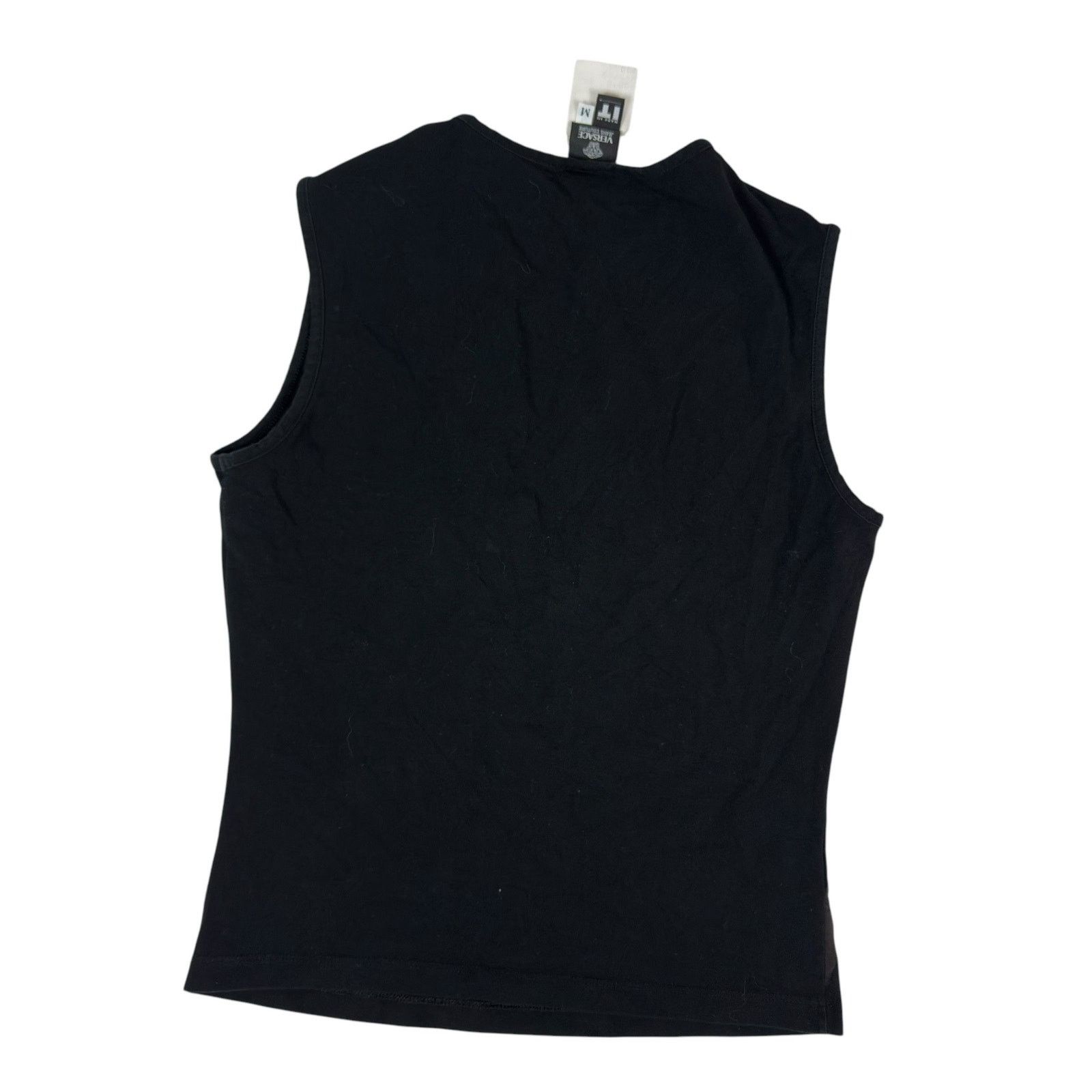 Versace Versace Jeans Couture Women's Black Pullover Tank Top Medium Size M / US 6-8 / IT 42-44 - 5 Thumbnail