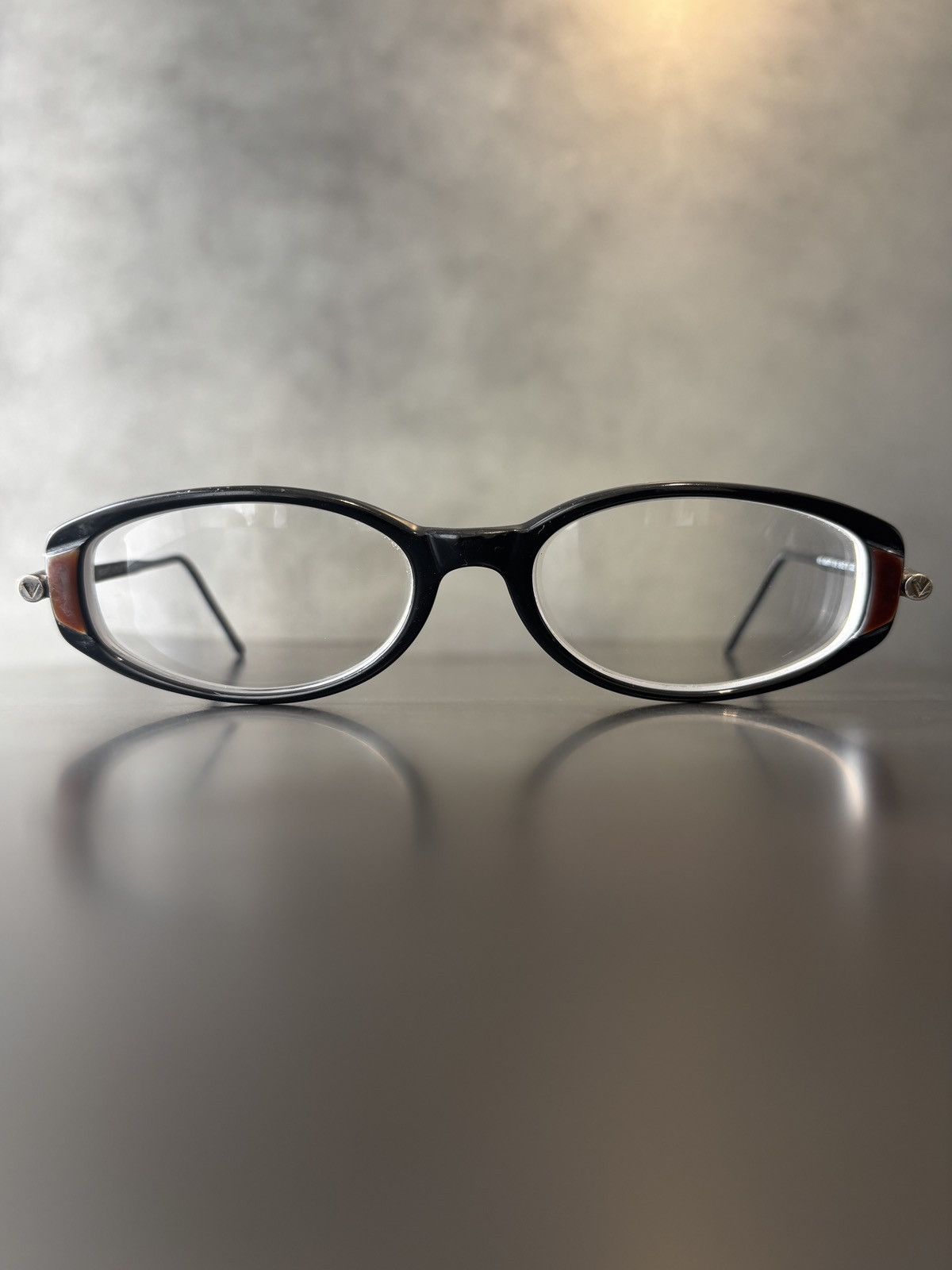 Vogart 1990s VOGART by Police Eyeglasses Frames Vintage Made Italy Size ONE SIZE - 4 Thumbnail