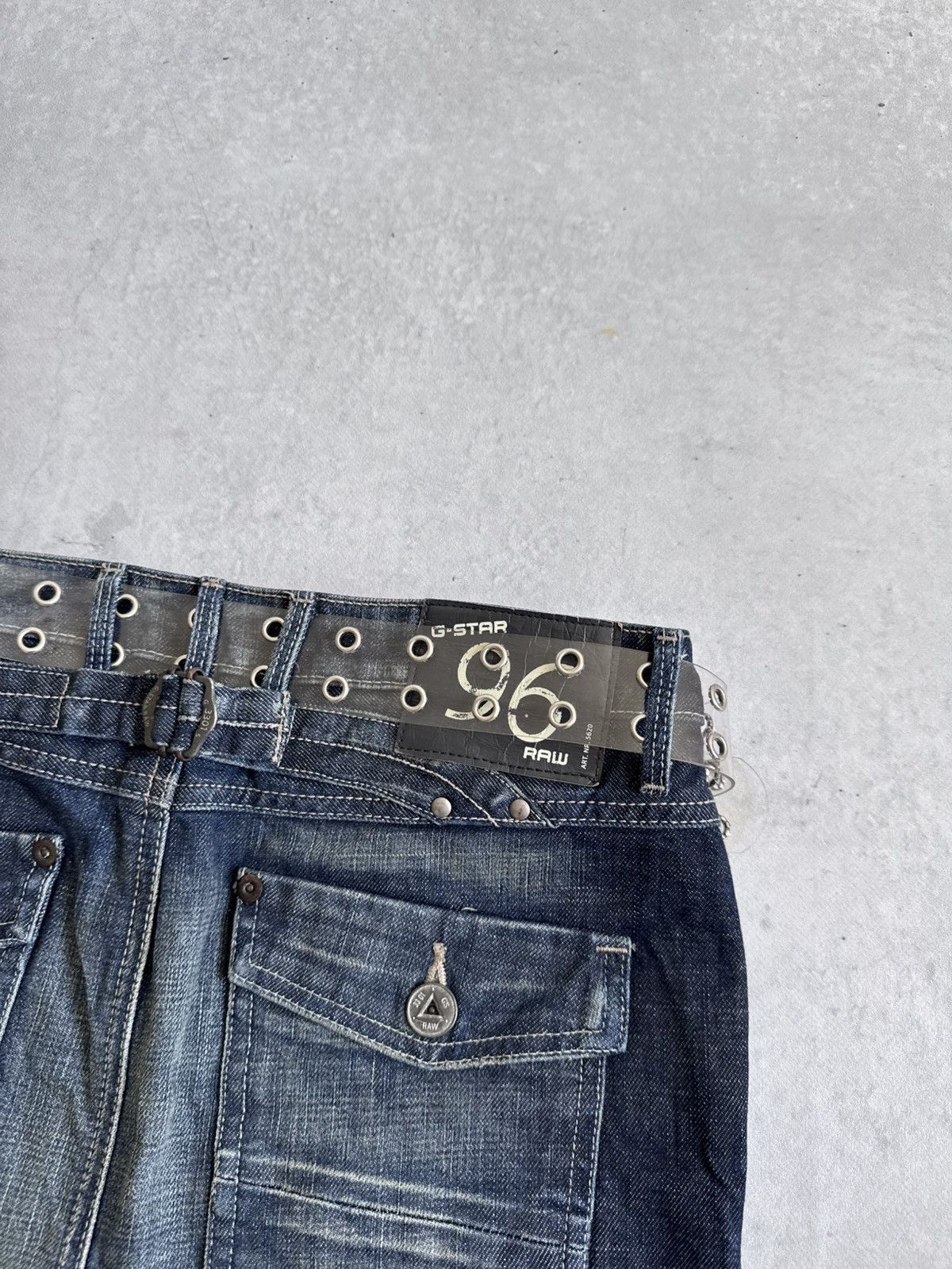 KMRii KMRii Style Clear Y2K Japan Style Metal Glamour Unisex Belt Size ONE SIZE - 6 Thumbnail