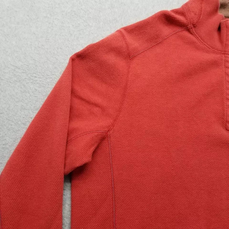 Tommy Bahama Tommy Bahama Sweater Mens Medium Red Pullover Mock Neck Zip Size US M / EU 48-50 / 2 - 2 Thumbnail