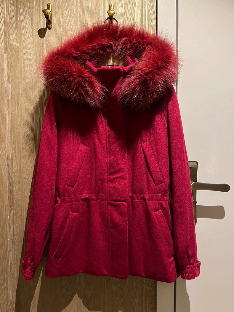 Loro Piana LORO PIANA Ankola red down jacket Size S / US 4 / IT 40 - 1 Thumbnail