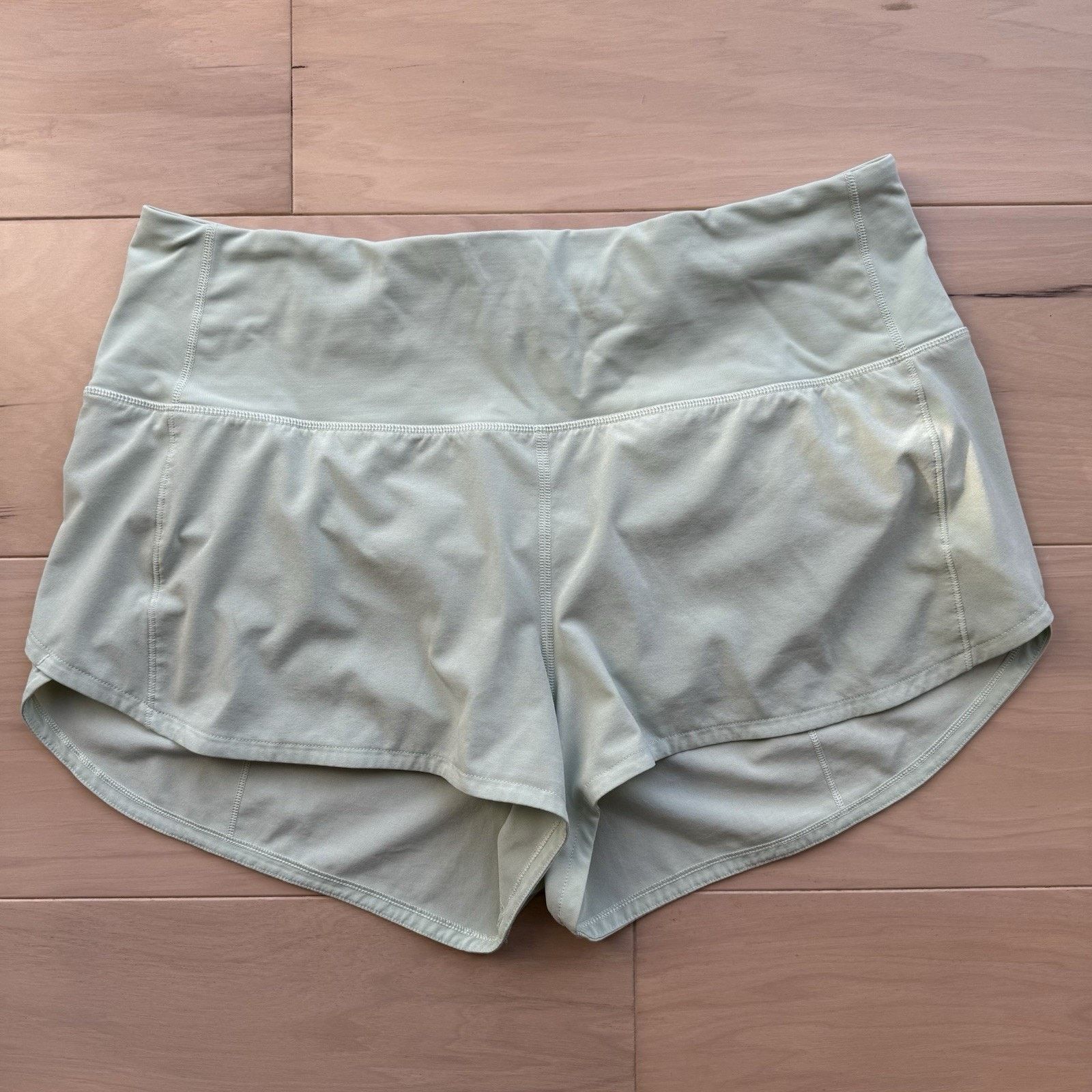 Lululemon Lululemon Real Quick Short Women's 10 Green Utility Outdoors Size 30" / US 8 / IT 44 - 3 Thumbnail