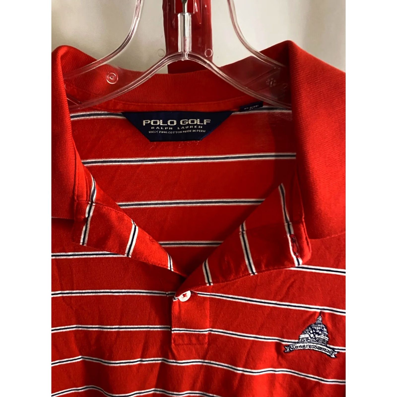 Ralph Lauren Ralph Lauren Polo Golf Shirt XL Congressional Mens Size US XL / EU 56 / 4 - 4 Thumbnail