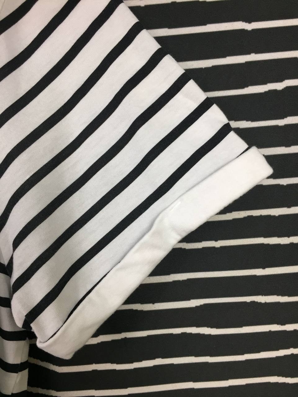 H&M H&M Crewneck Regular Fit Striped Pocket Tee Size US L / EU 52-54 / 3 - 4 Thumbnail