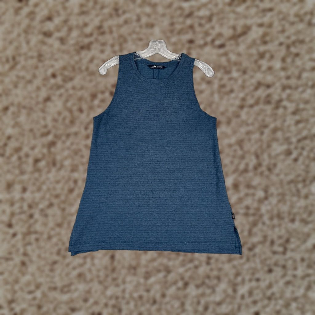 The North Face The North Face Shirt Women Medium Blue Tank Sleeveless Crew Neck Poly Blend Gym Size M / US 6-8 / IT 42-44 - 1 Thumbnail