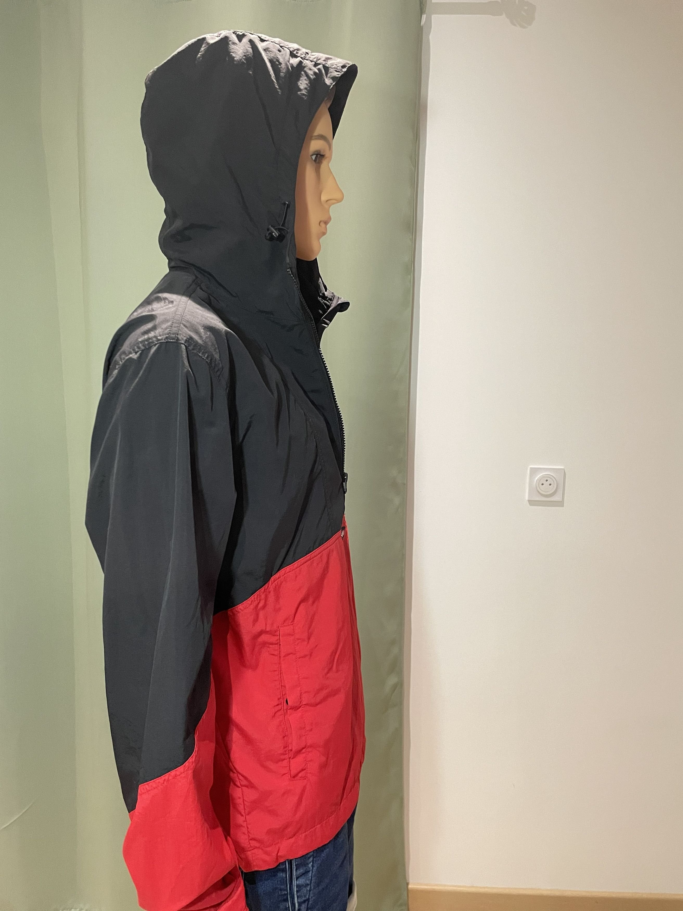 Element ELEMENT Colorblock Windbreaker Anorak - Black/Red - Small Size US S / EU 44-46 / 1 - 7 Thumbnail