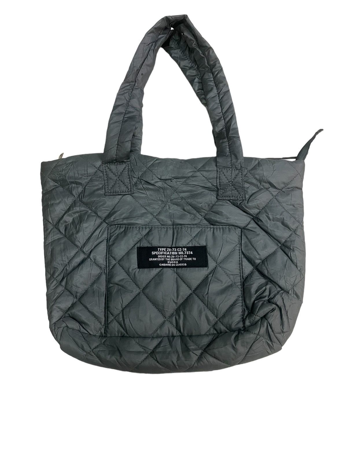 CABANE de ZUCCa × Issey Miyake Cabane de Zucca by Issey Miyake Quilted Puffer Tote Bag Size ONE SIZE - 1 Thumbnail
