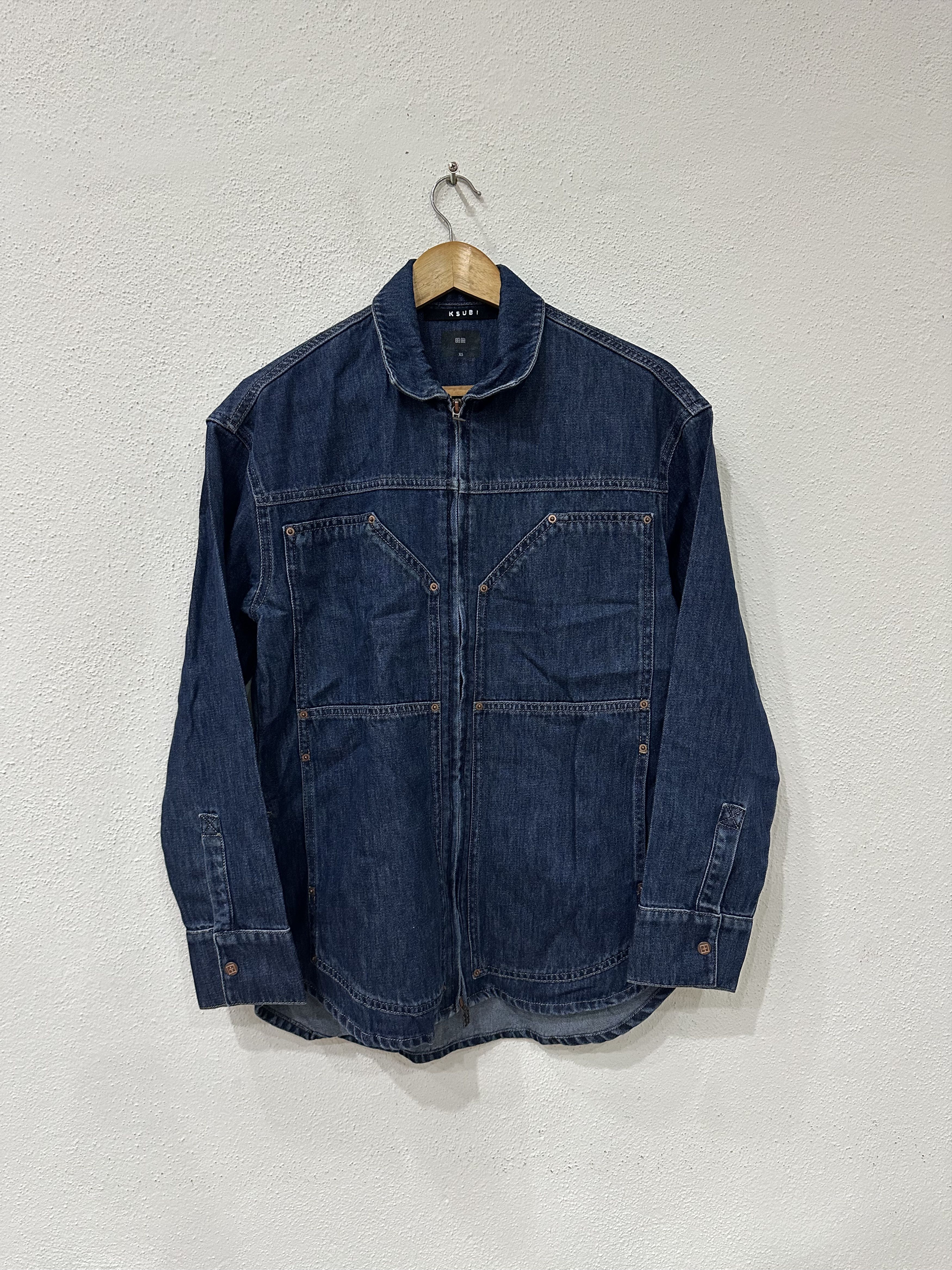 Ksubi Ksubi Striker zip-up denim shirt Size XSmall Size US XS / EU 42 / 0 - 1 Thumbnail