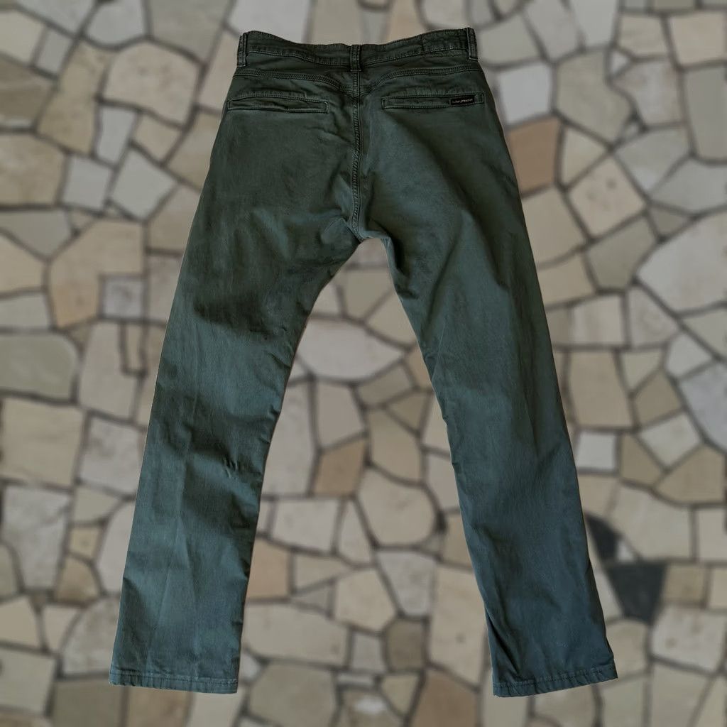 Nudie Jeans Nudie Jeans Co. Slim Adam Bunker Pant Men’s 30x28 Jeans Slim Dark Green City Apparel Urban Fashion Comfort Casual Mens Size US 30 / EU 46 - 1 Thumbnail