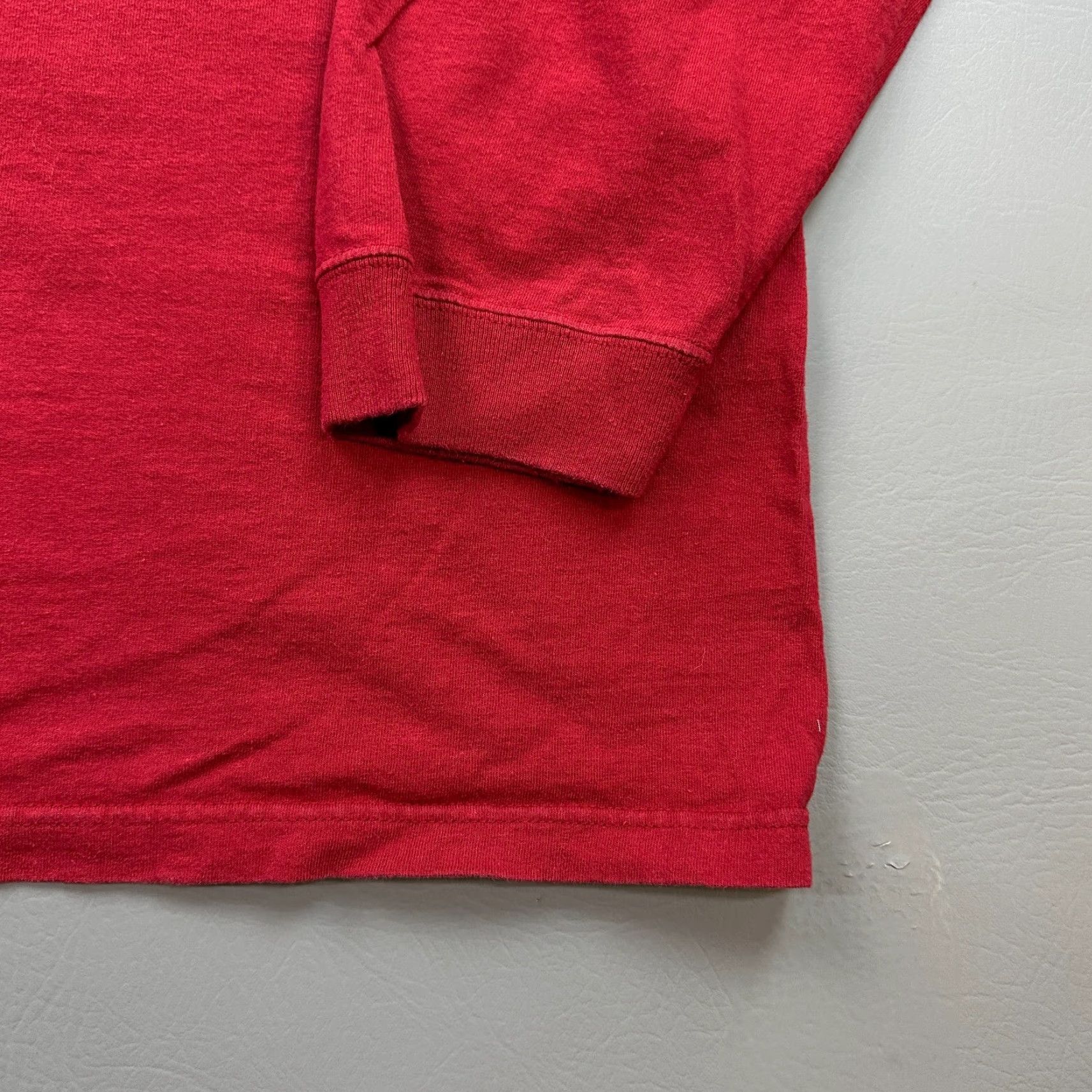 Old Navy VINTAGE Old Navy Shirt Mens 2XL Red Long Sleeve Logo Spell Out Skate Punk Y2K Size US XXL / EU 58 / 5 - 3 Thumbnail