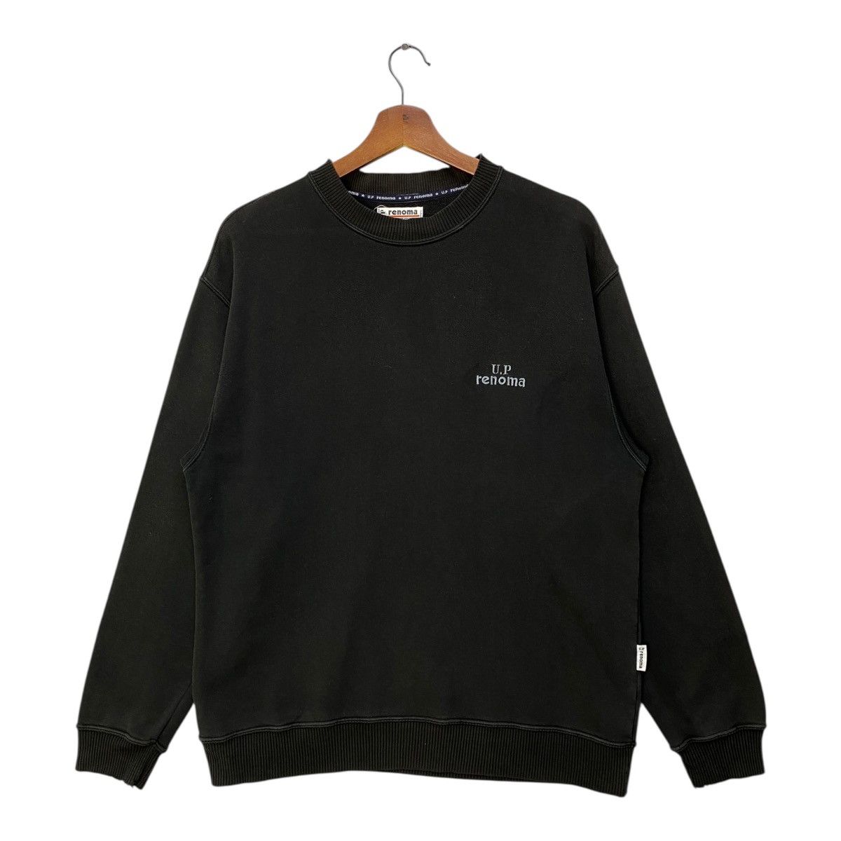 Renoma Vintage Up Renoma Spellout Pullover Jumper Crewneck Size M Size US M / EU 48-50 / 2 - 2 Thumbnail