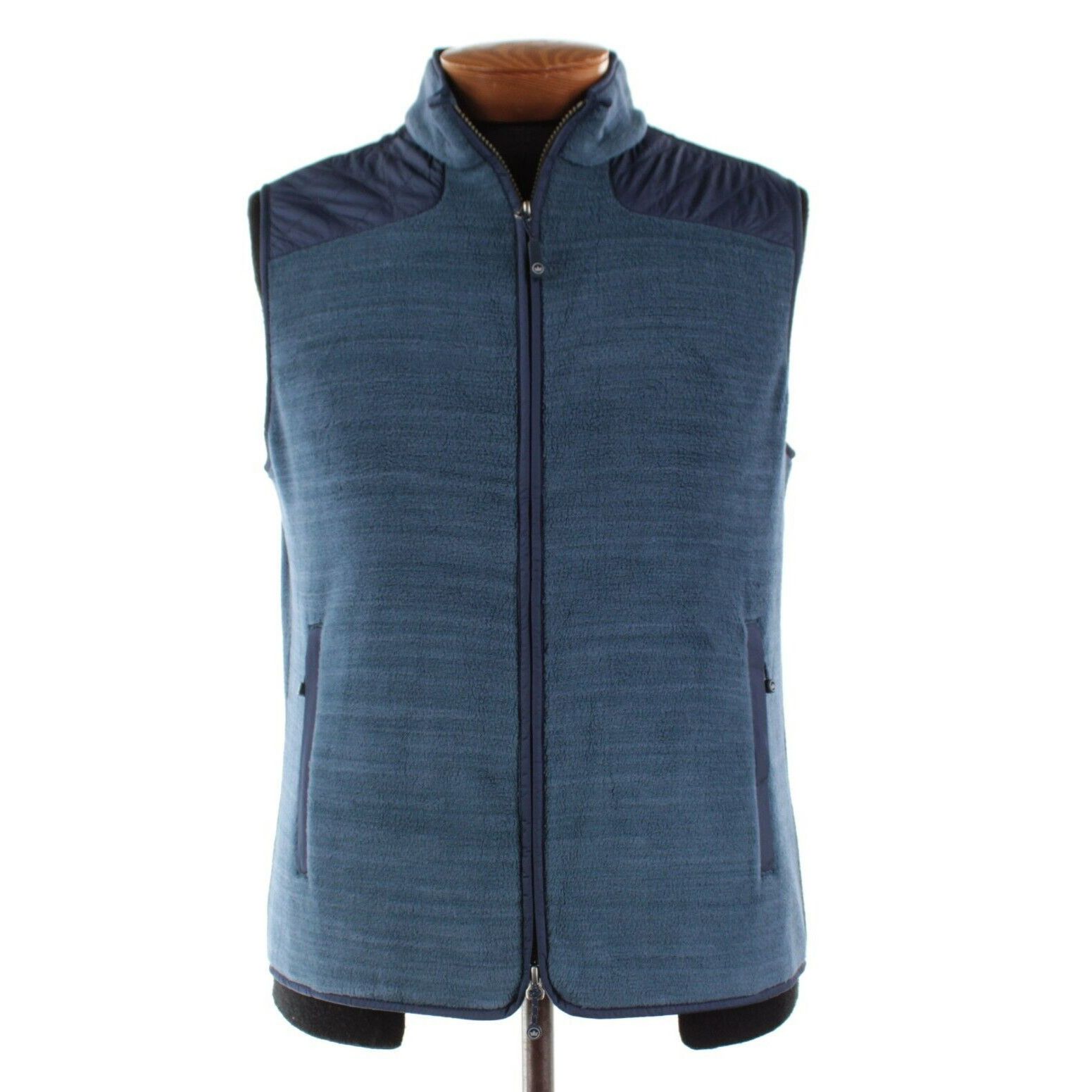 Peter Millar Peter Millar Vest Size M US In Blue Polyester Size US M / EU 48-50 / 2 - 1 Thumbnail