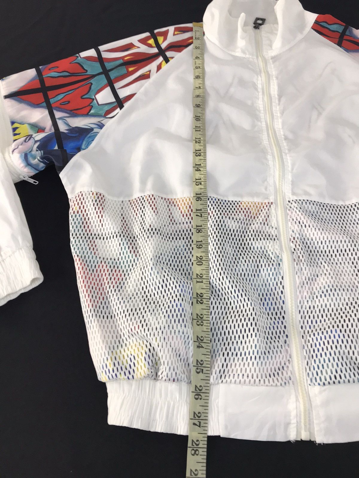 Japanese Brand Vintage Windbreaker Funny Guerrilla Design Art Zipper Design Size US XL / EU 56 / 4 - 16 Thumbnail