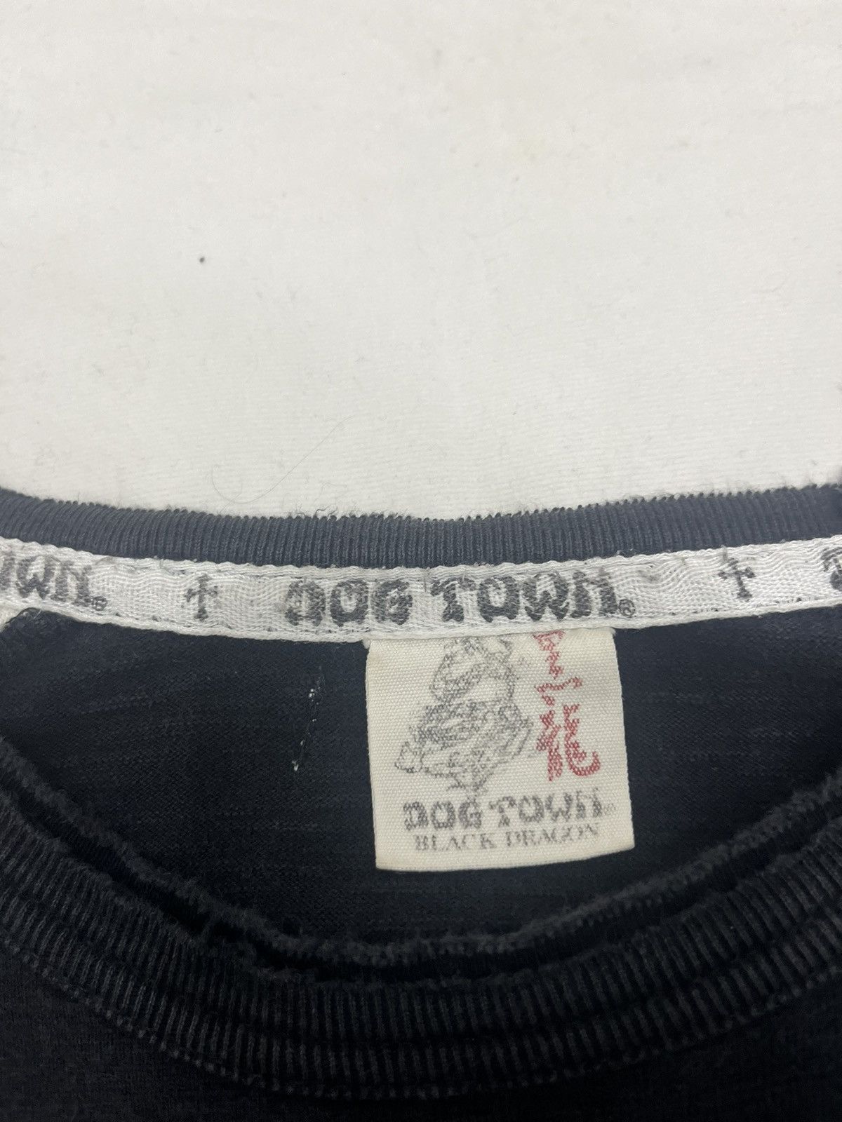 Japanese Brand DOGTOWN BLACK DRAGON RAGLAN SUKAJAN ART GRAPHIC TEE Size US XL / EU 56 / 4 - 2 Thumbnail