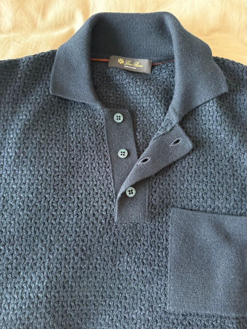 Loro Piana Loro Piana Men's cashmere polo shirt Size US M / EU 48-50 / 2 - 2 Thumbnail