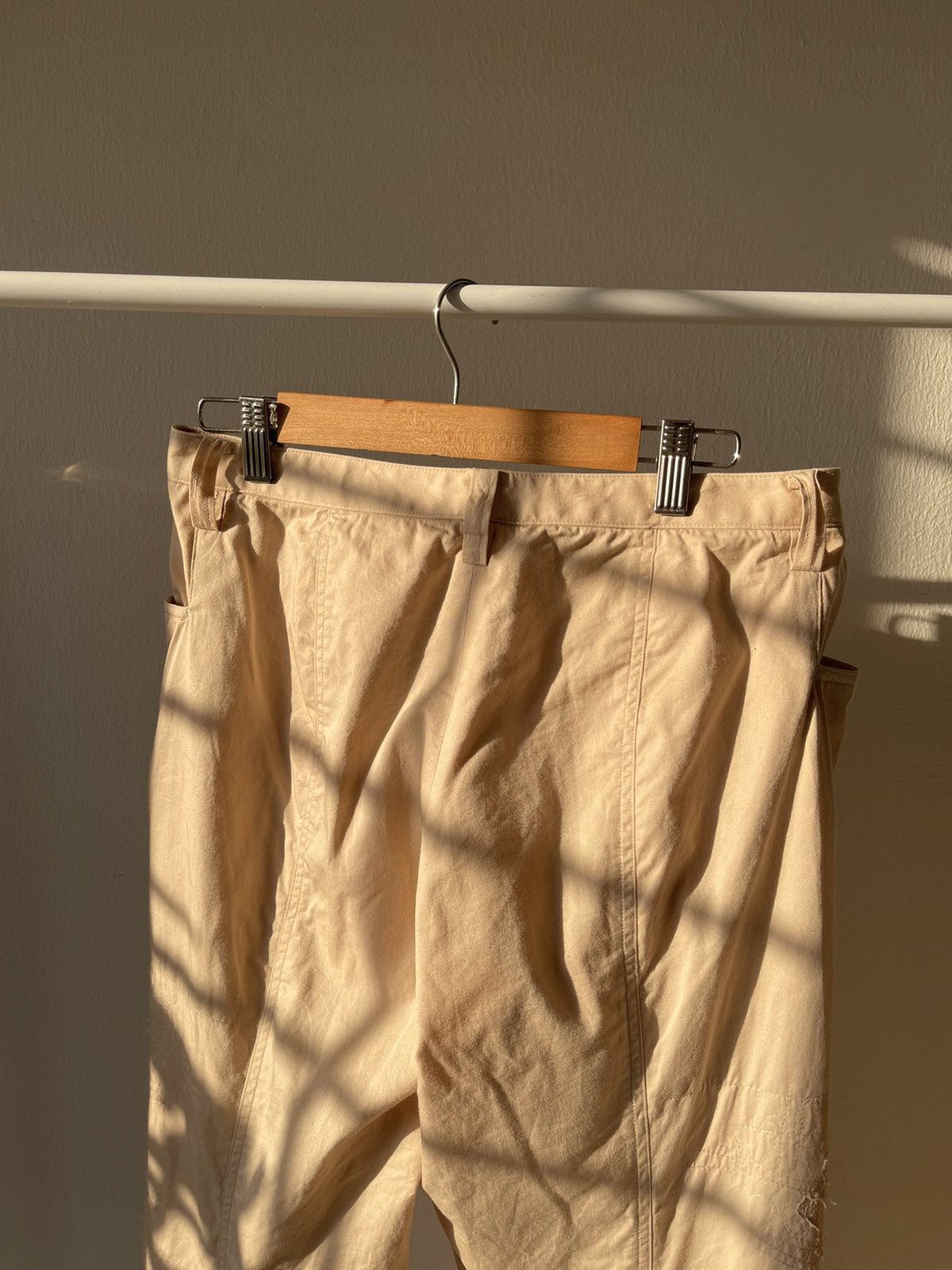 Issey Miyake × Pleats Please Issey Miyake 2003 Issey Miyake Naoki Takizawa Flare Pants Size US 30 / EU 46 - 10 Thumbnail