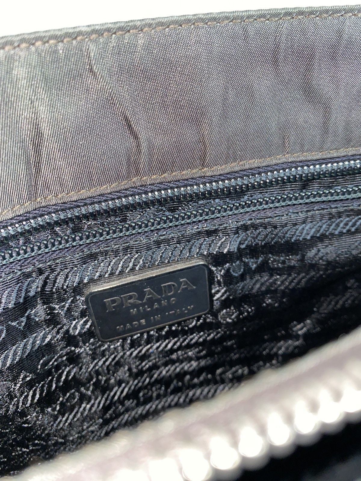 Prada Prada Nylon Rare Single Flap Shoulder Bag Size ONE SIZE - 16 Thumbnail