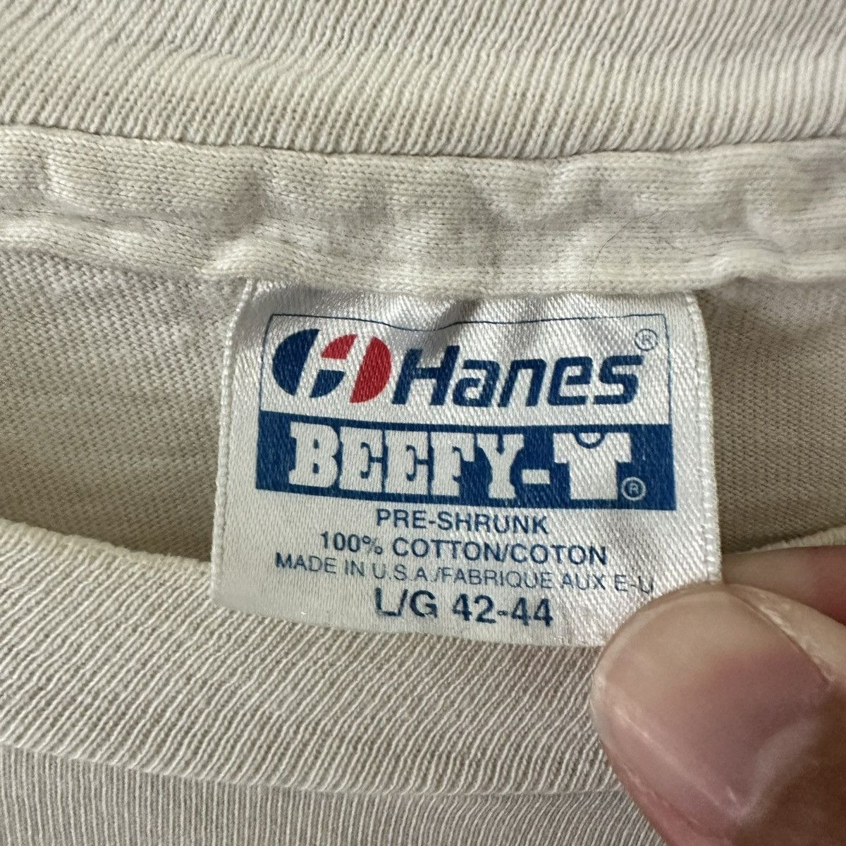 Hanes × Vintage VINTAGE 1991 U2 ‘Smell the Flowers While You Can’ SHIRT Size US L / EU 52-54 / 3 - 4 Thumbnail