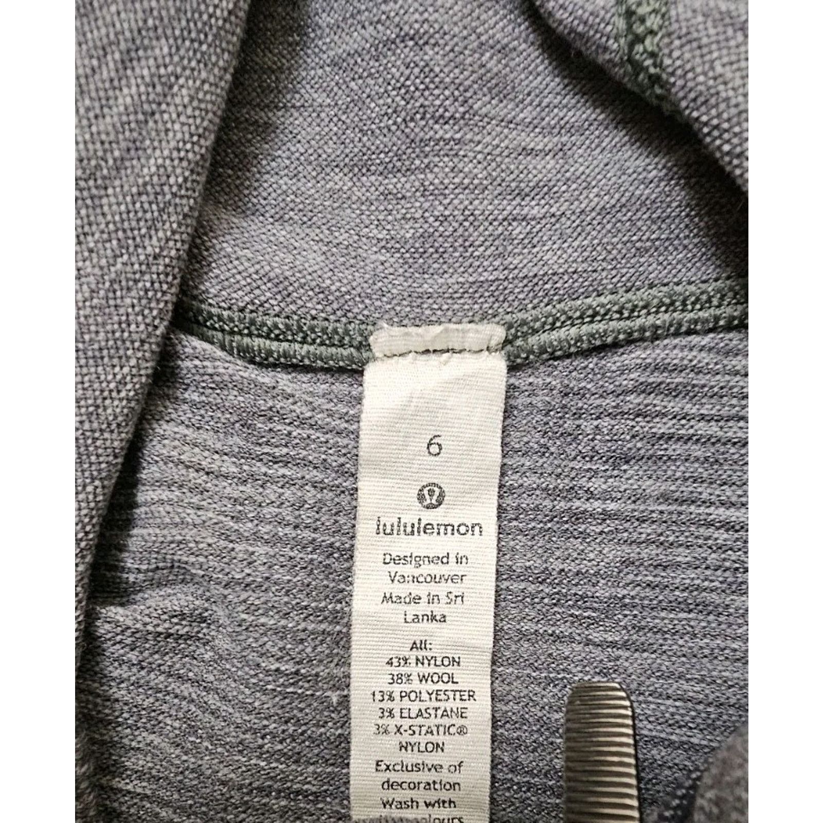 Lululemon Lululemon Swiftly Tech Wool Pullover Seamless Thumbholes Size M / US 6-8 / IT 42-44 - 8 Thumbnail