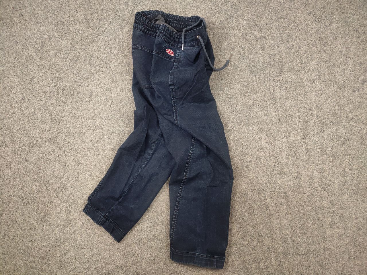 Diesel Diesel d krailey e ne Sweat Blue Denim Cropped Jeans Vintage Size 26" / US 2 / IT 38 - 2 Thumbnail