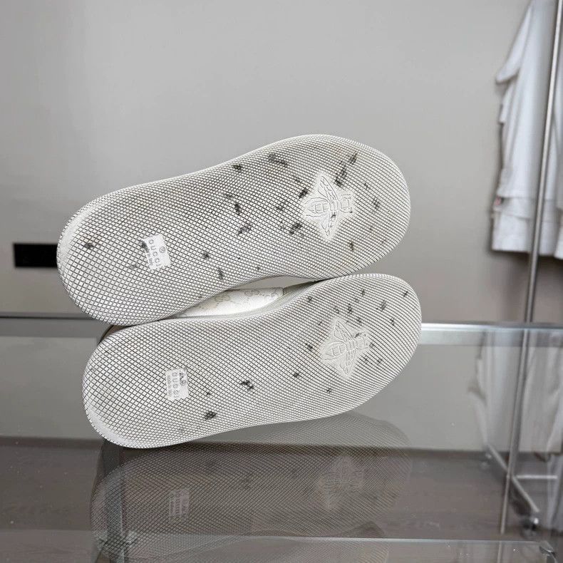 Gucci Gucci Beige Sneakers Size UK9.5-2505 Size US 11.5 / EU 44-45 - 6 Thumbnail
