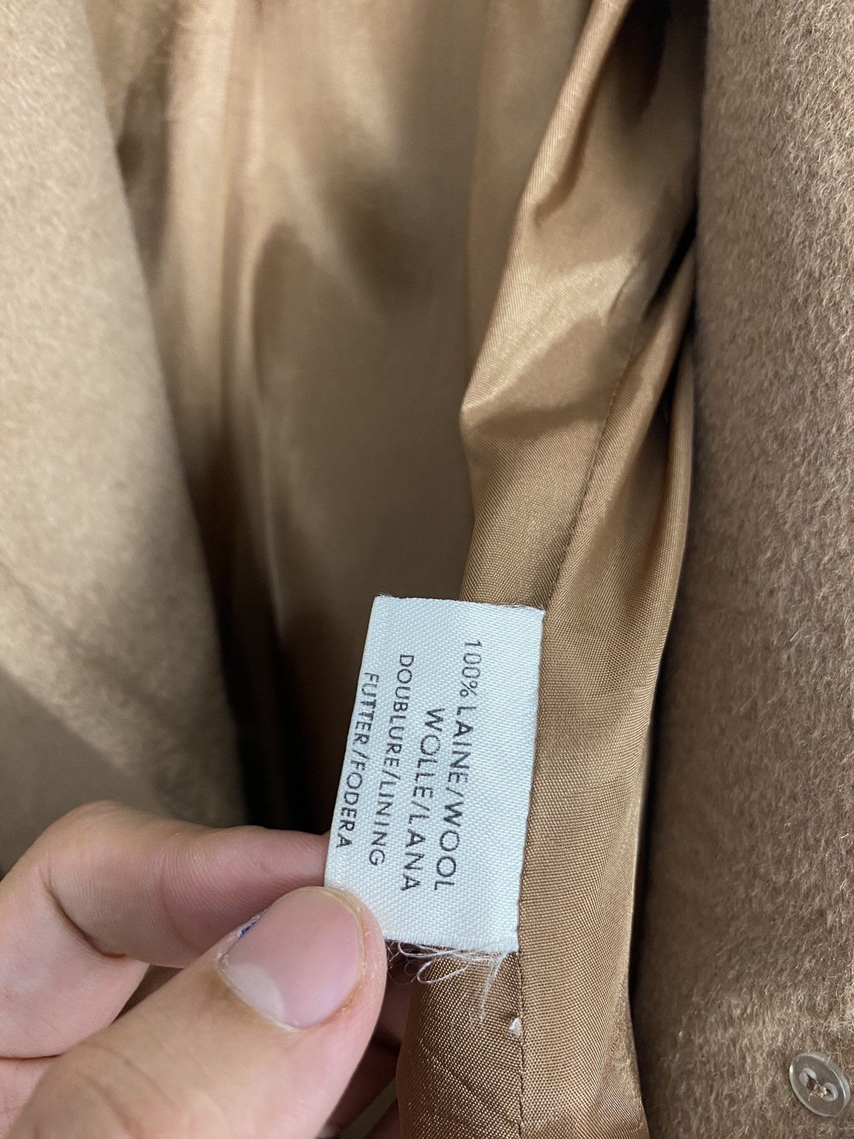 Nina Ricci Rare‼️ Vintage Nina Ricci Paris Wool Coat Made in France Size M / US 6-8 / IT 42-44 - 7 Thumbnail
