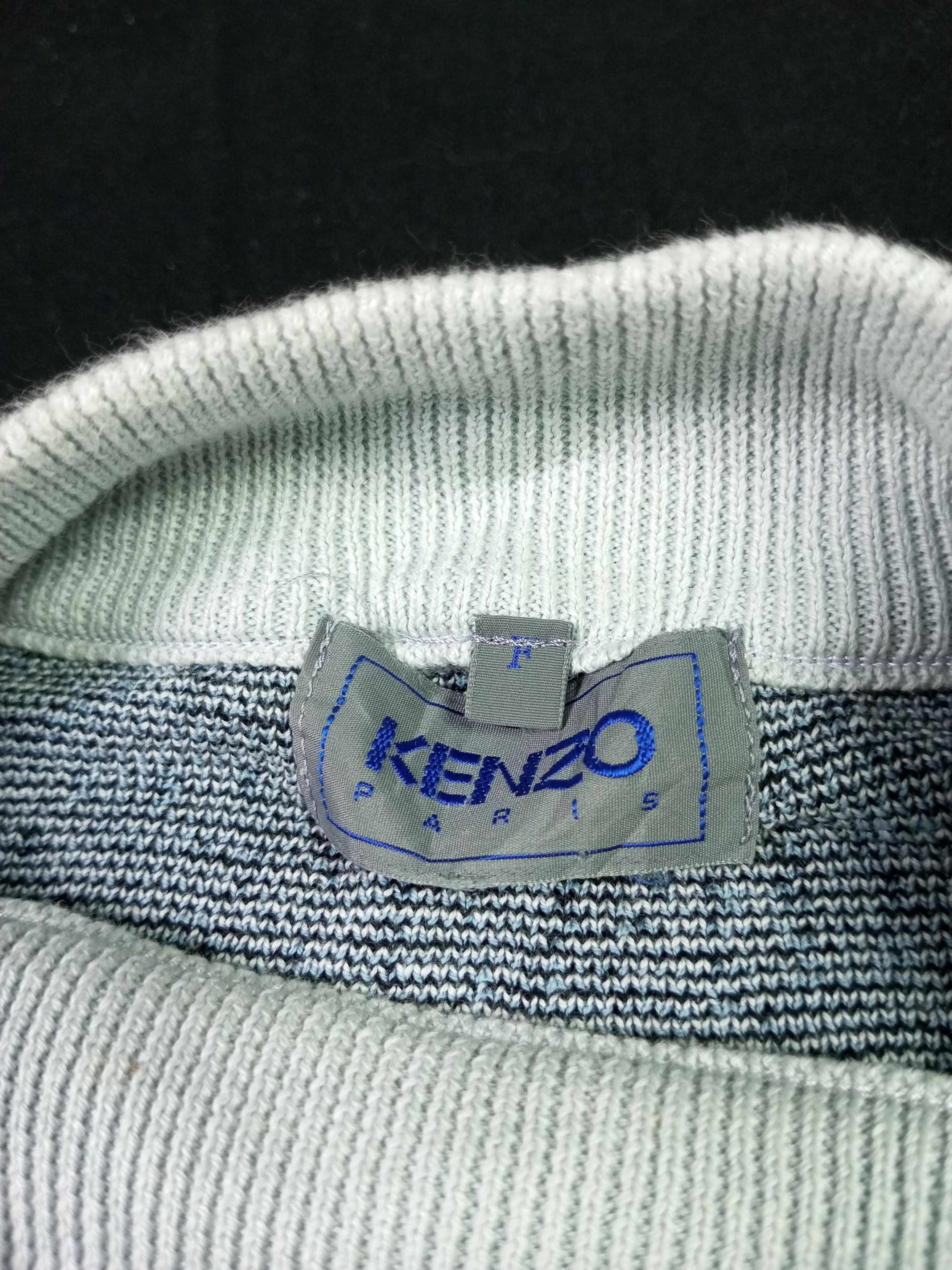 Kenzo Kenzo Paris Designer Knit Sweater Size US L / EU 52-54 / 3 - 9 Thumbnail