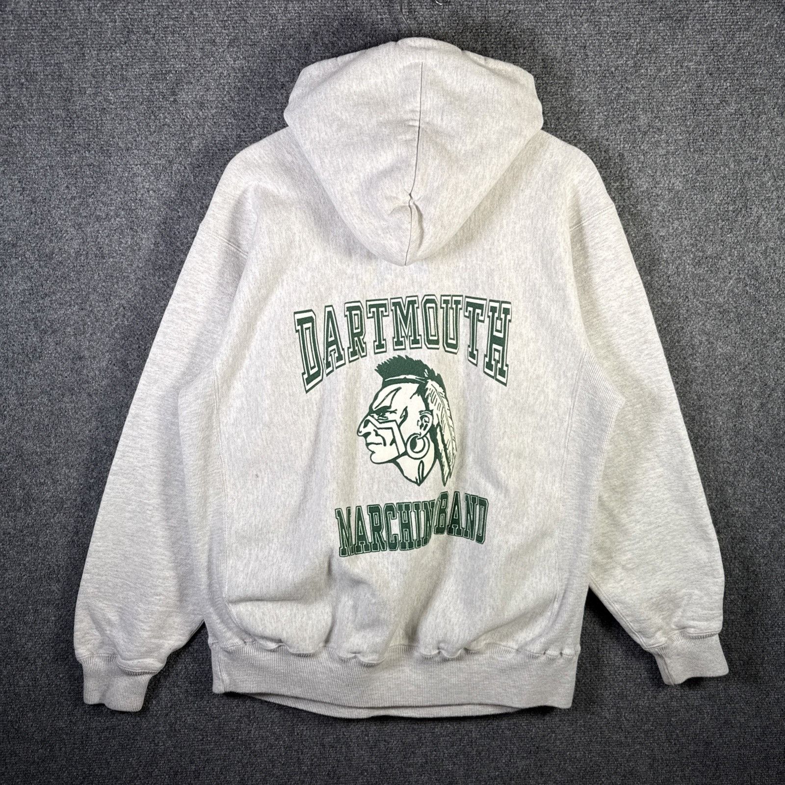 Champion Vintage Dartmouth Hoodie Large Gray 70s 80s Reverse Weave Do Size US L / EU 52-54 / 3 - 1 Thumbnail