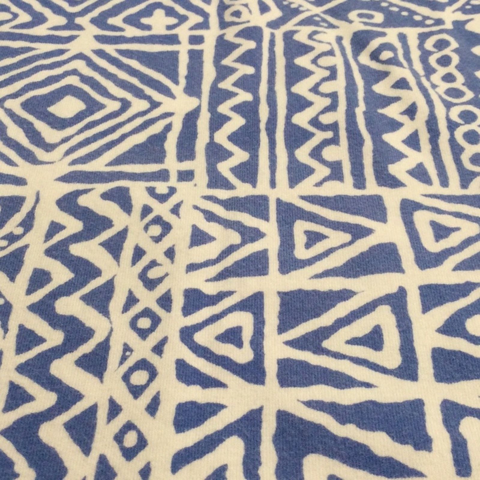 Other Alfred Dunner Blue/White Studded Geometric Print Top 2X Size XXL / US 16-18 / IT 52-54 - 16 Thumbnail