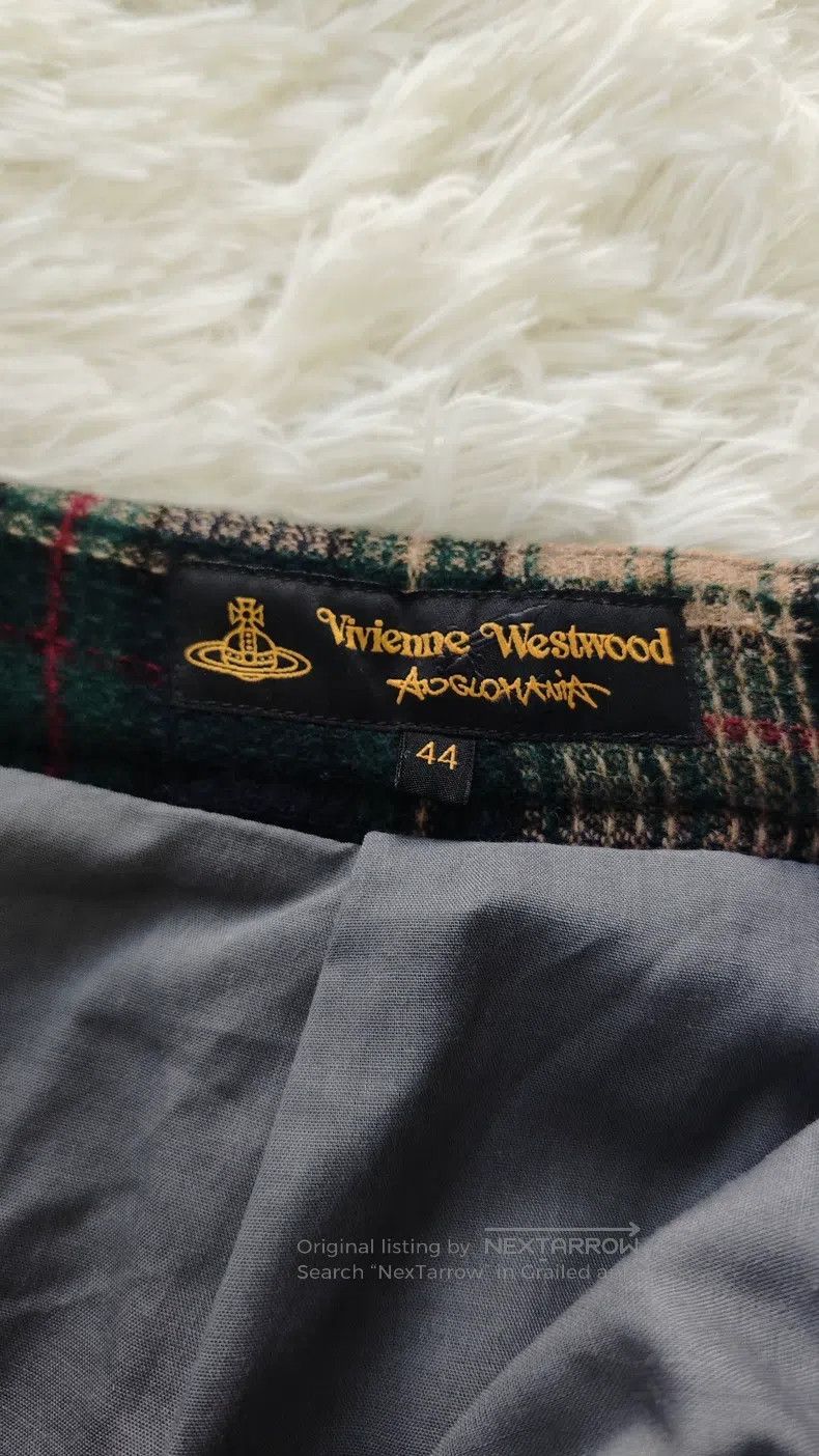 Vivienne Westwood Vivienne Westwood Wool Plaid Skirt Size 28" / US 6 / IT 42 - 5 Thumbnail