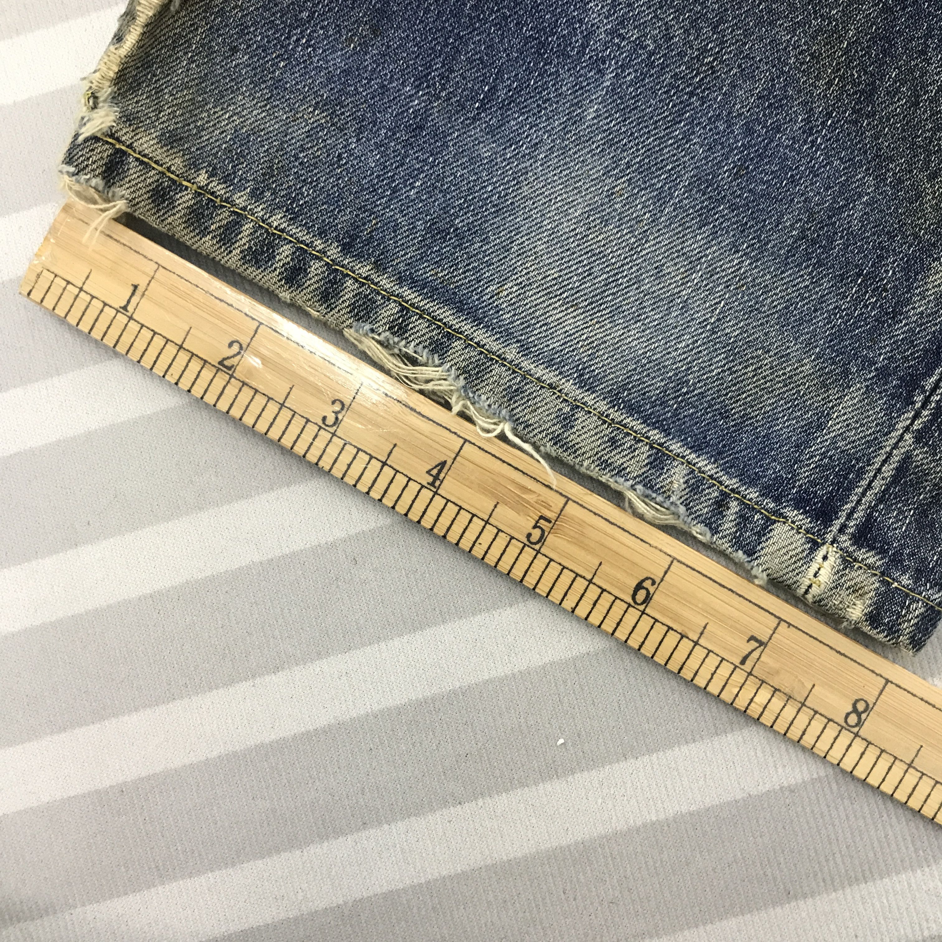 Lee × Vintage Vintage Lee Rider Distressed design Jeans pants Size US 32 / EU 48 - 7 Thumbnail