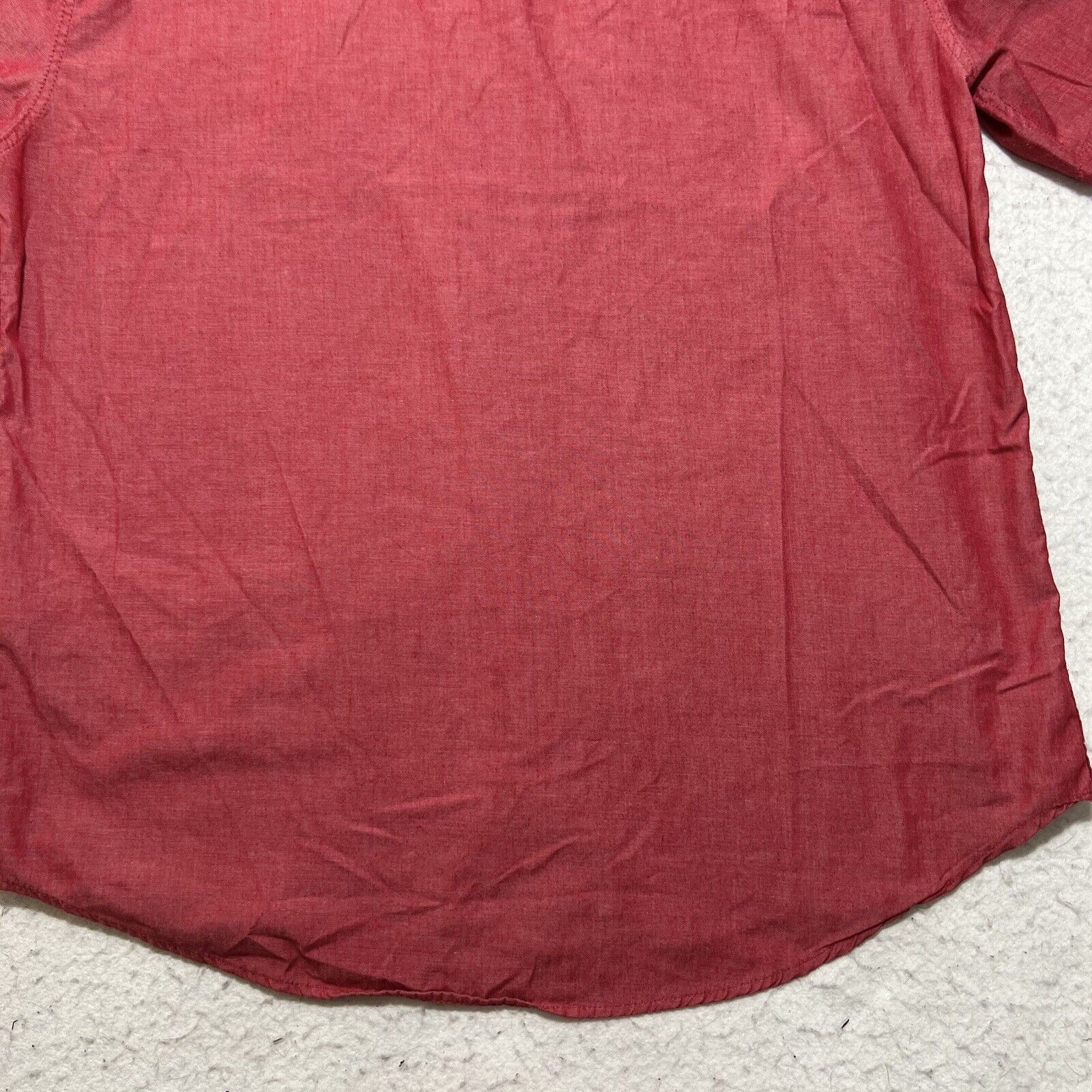 Ecko Unltd. Ecko Unltd Large Button Down Light Red Pocket Shirt Size US L / EU 52-54 / 3 - 12 Thumbnail