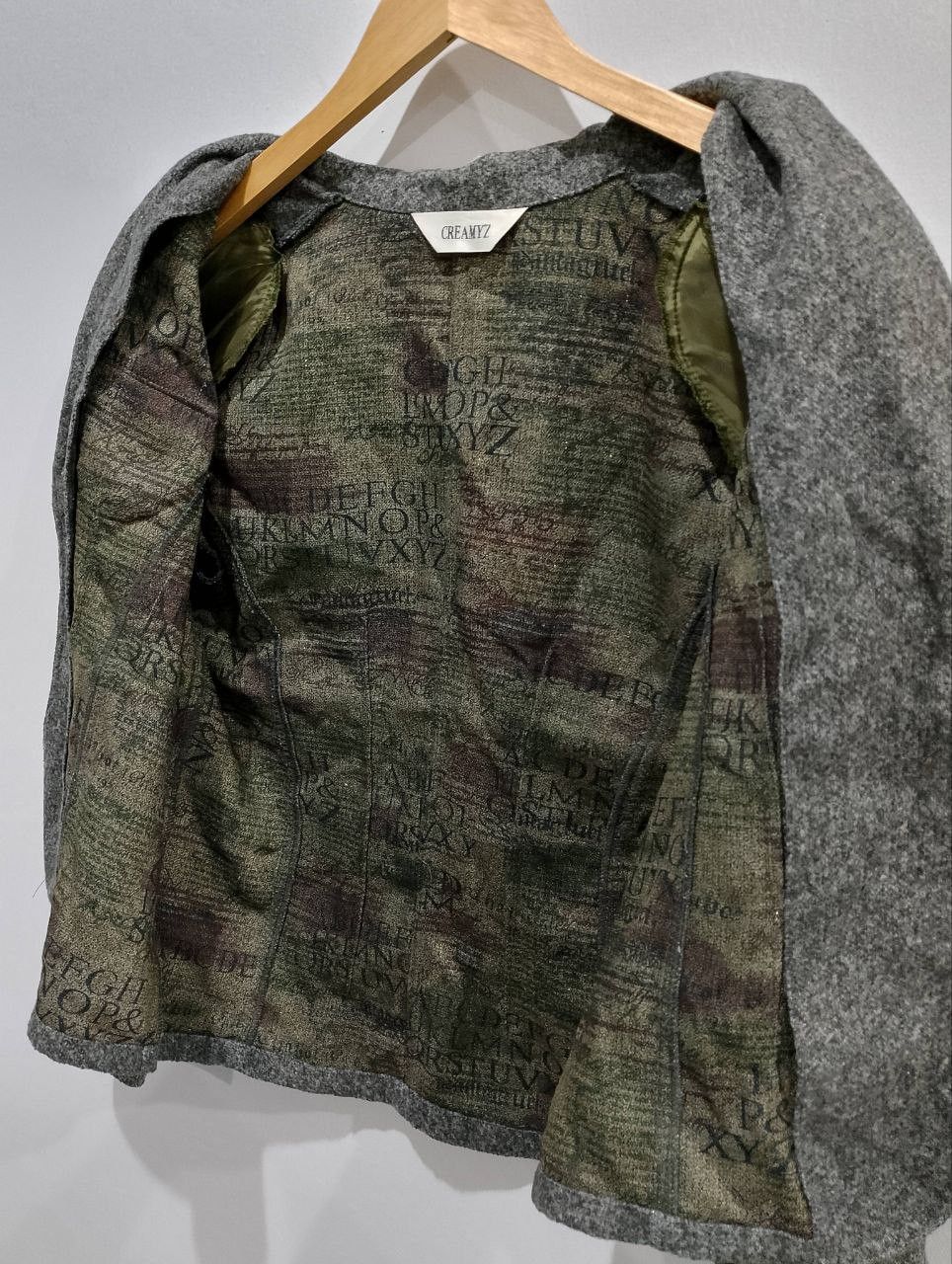 Japanese Brand CREAMYZ Japan Multicolour Herringbone Jacket Size L / US 10 / IT 46 - 5 Thumbnail