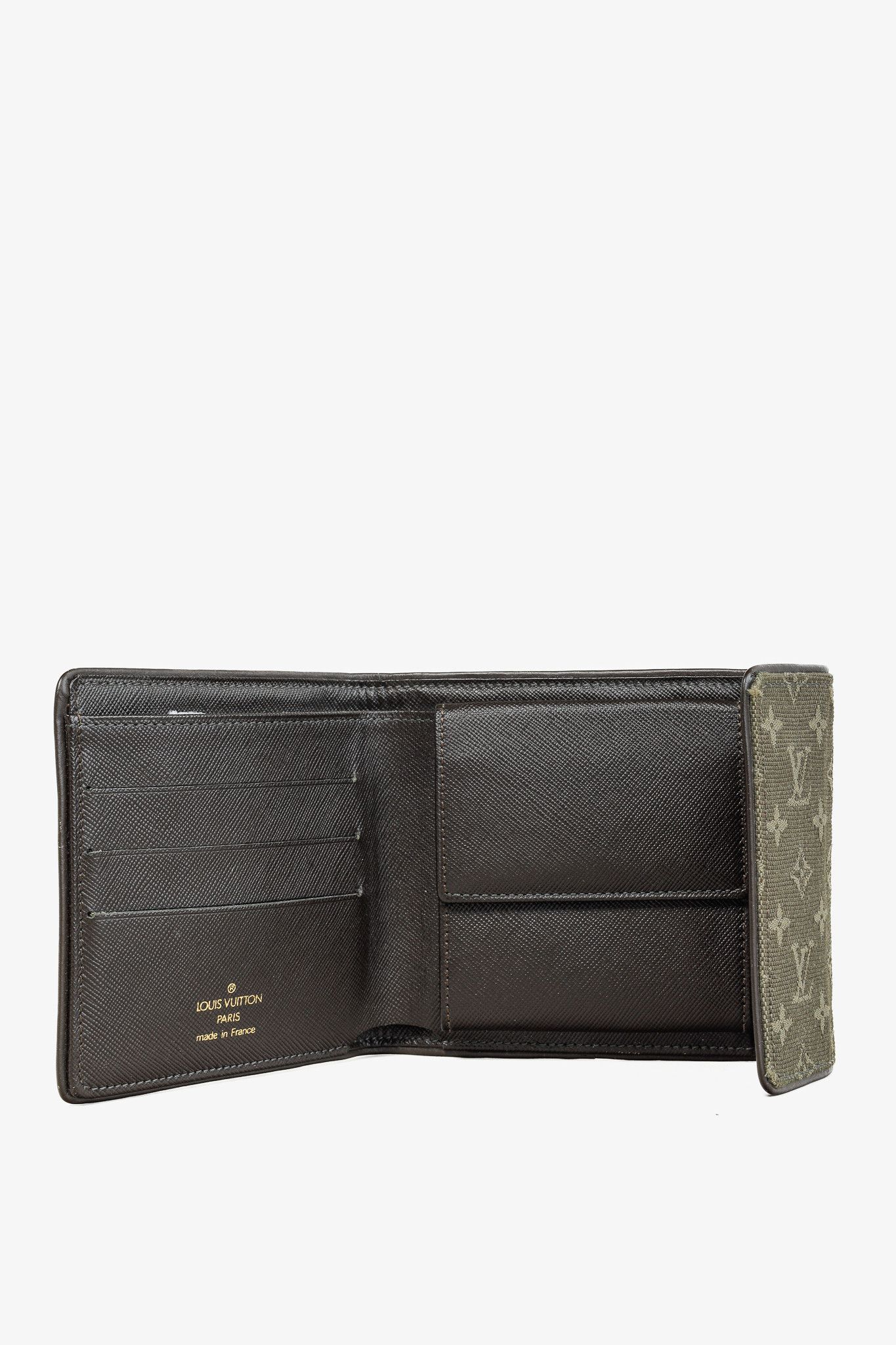 Louis Vuitton Louis Vuitton Porte-Billets Monogram Canvas Mini Lin Wallet Size ONE SIZE - 5 Thumbnail